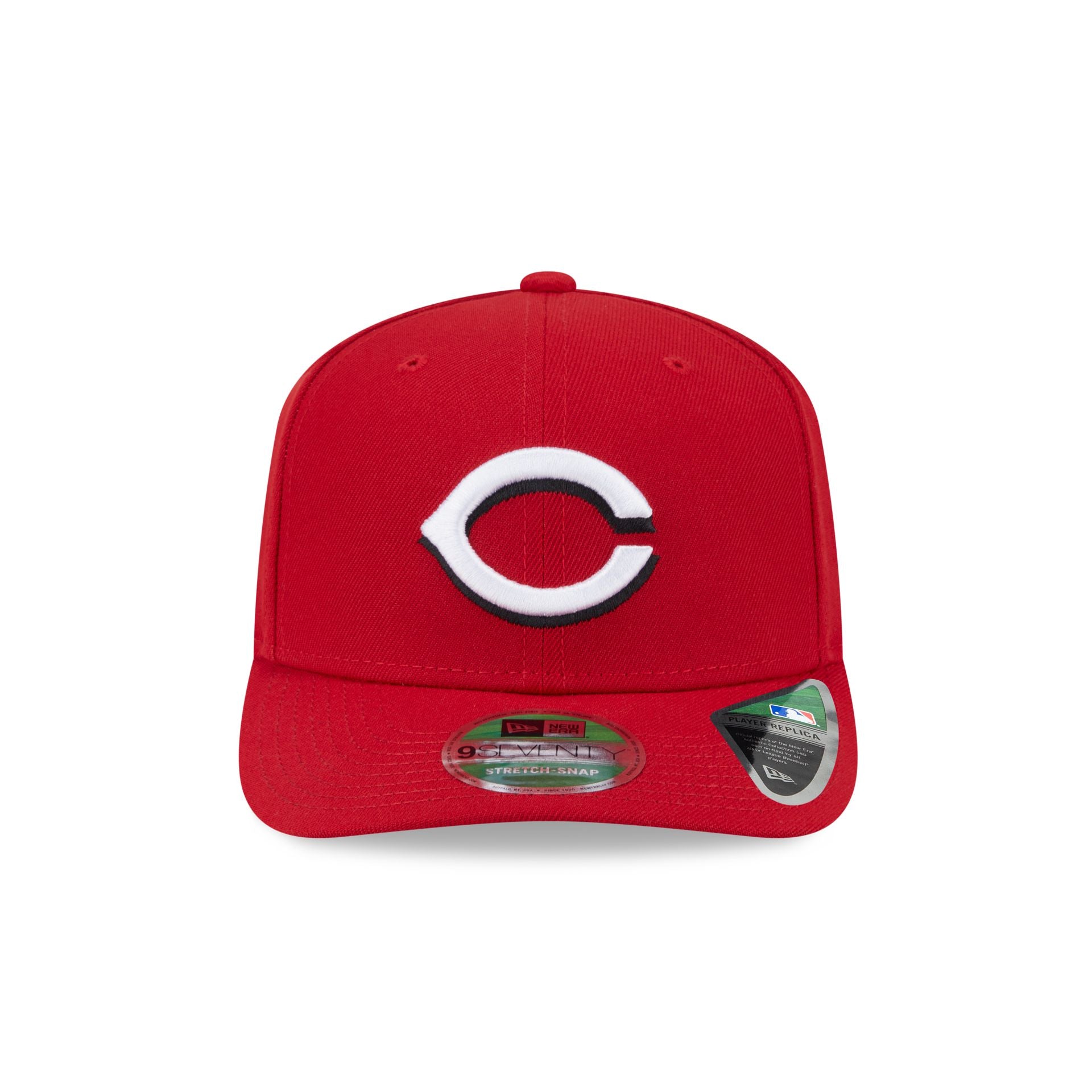 Alternative view of Cincinnati Reds Home Authentic Collection 9Seventy Stretch-Snap Hat