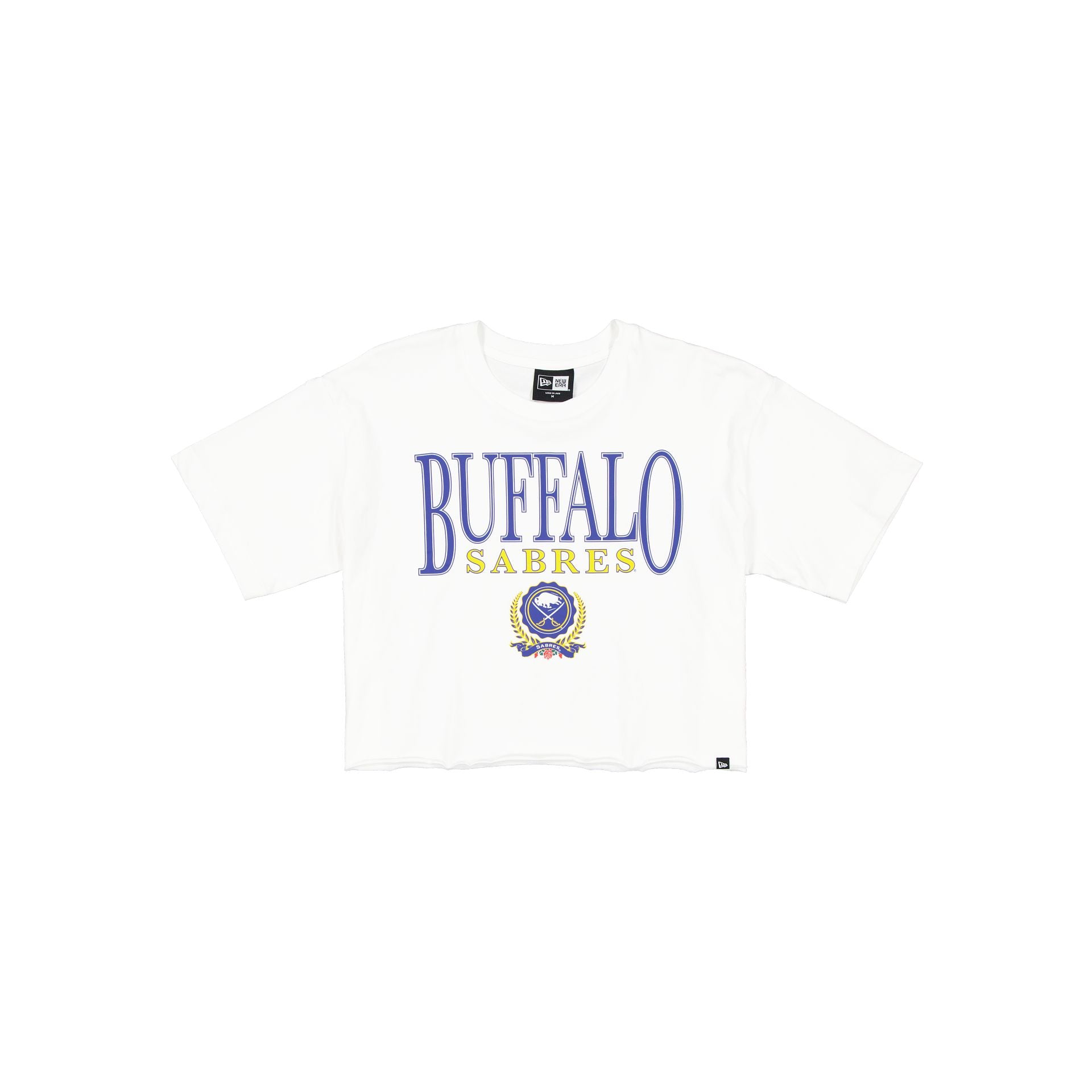 Buffalo Sabres Throwback Prep Women's Cropped T-Shirt