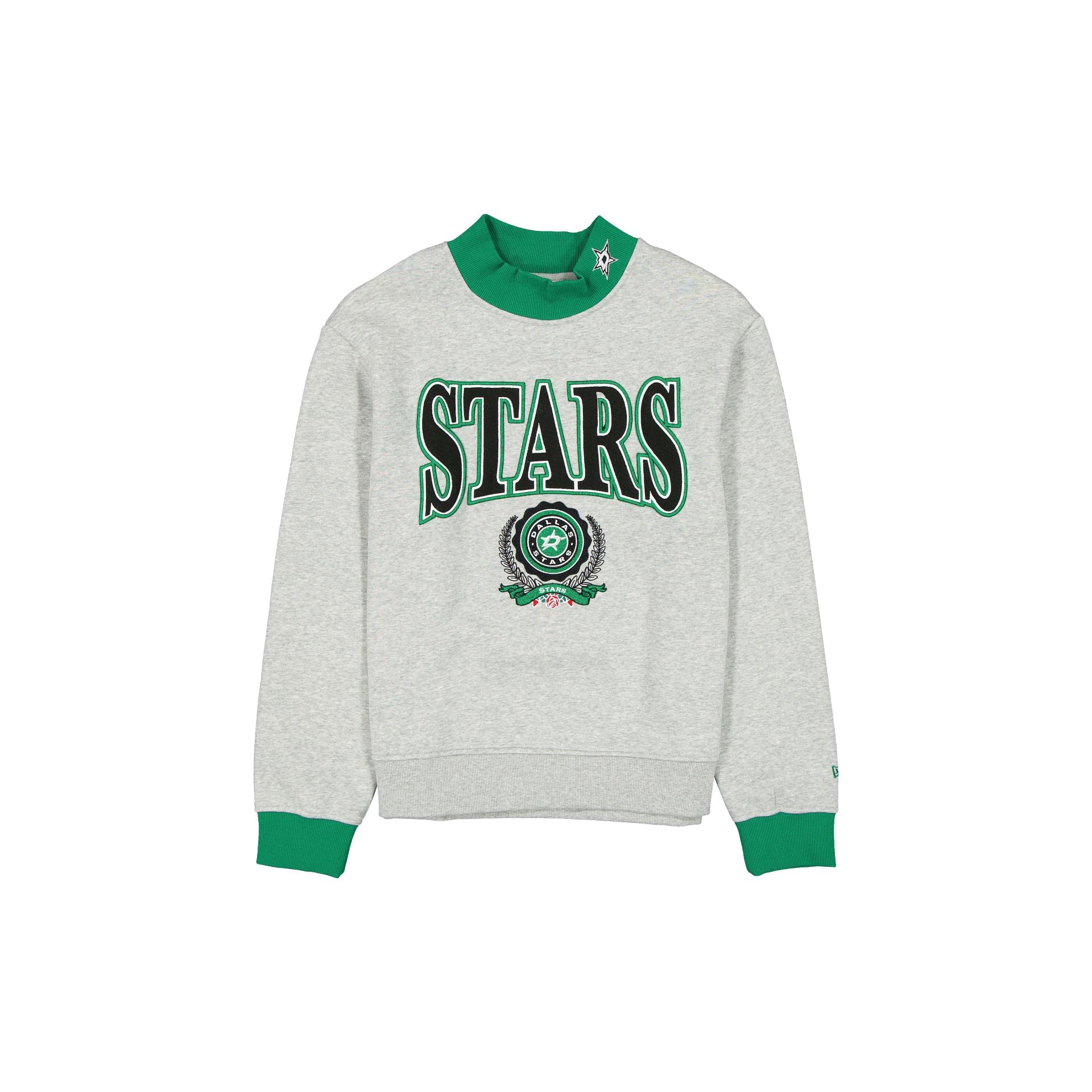Dallas Stars Throwback Prep Women's Mockneck Sweatshirt