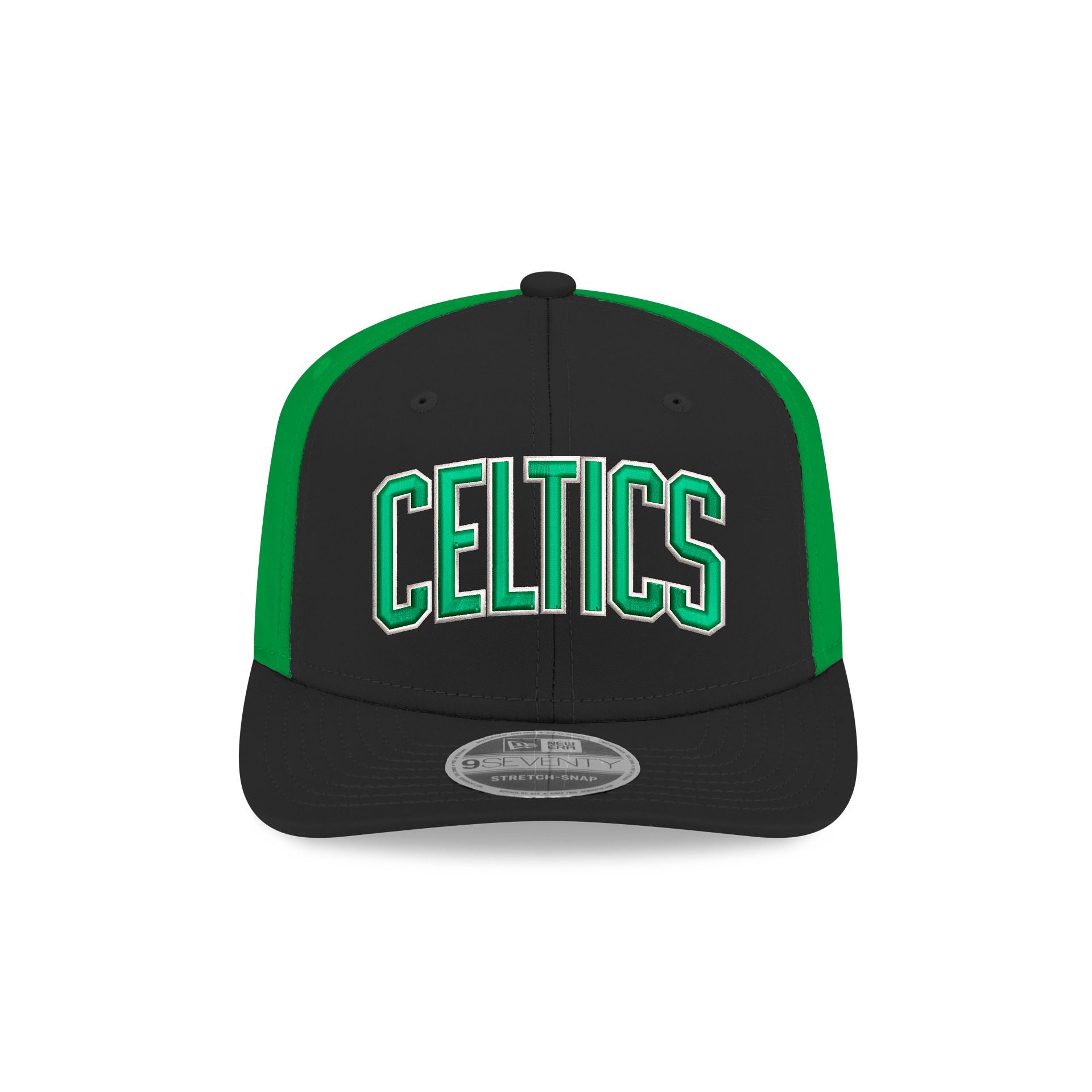 Alternative view of Boston Celtics 2025 Statement Edition 9Seventy Stretch-Snap Hat