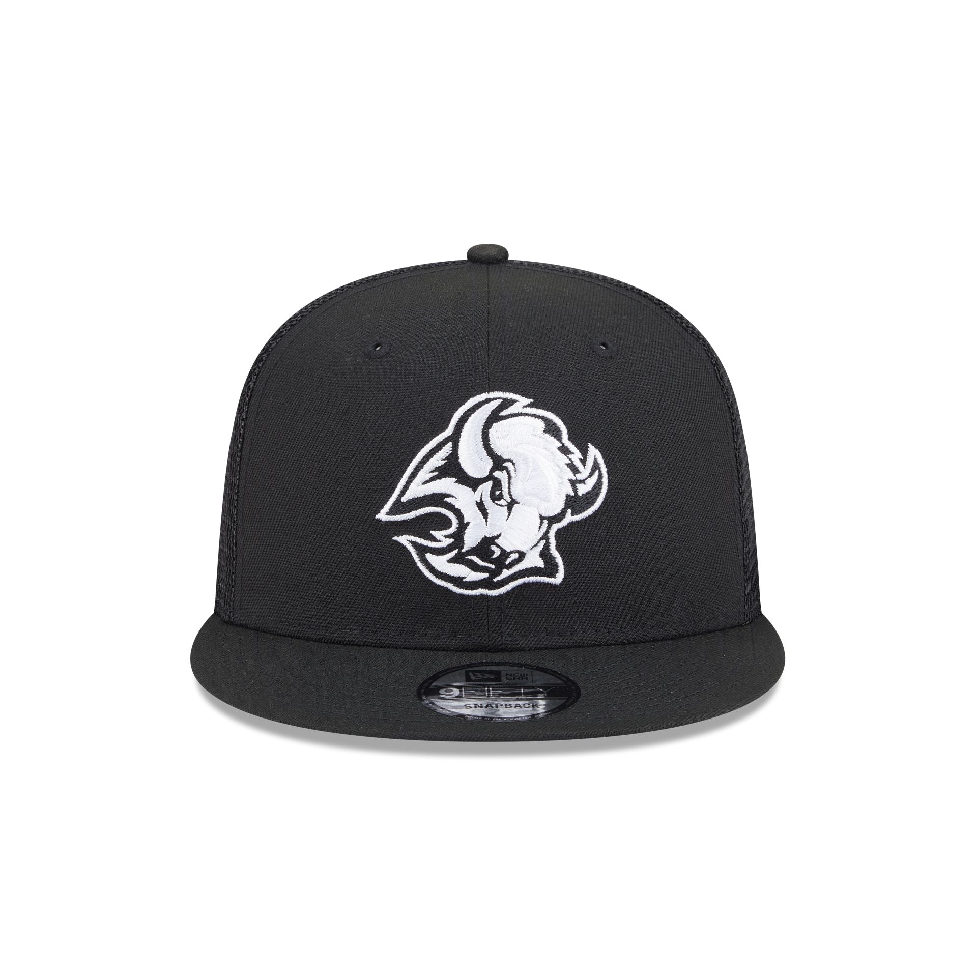 Alternative view of Buffalo Sabres Black Alt 9Fifty Trucker Hat