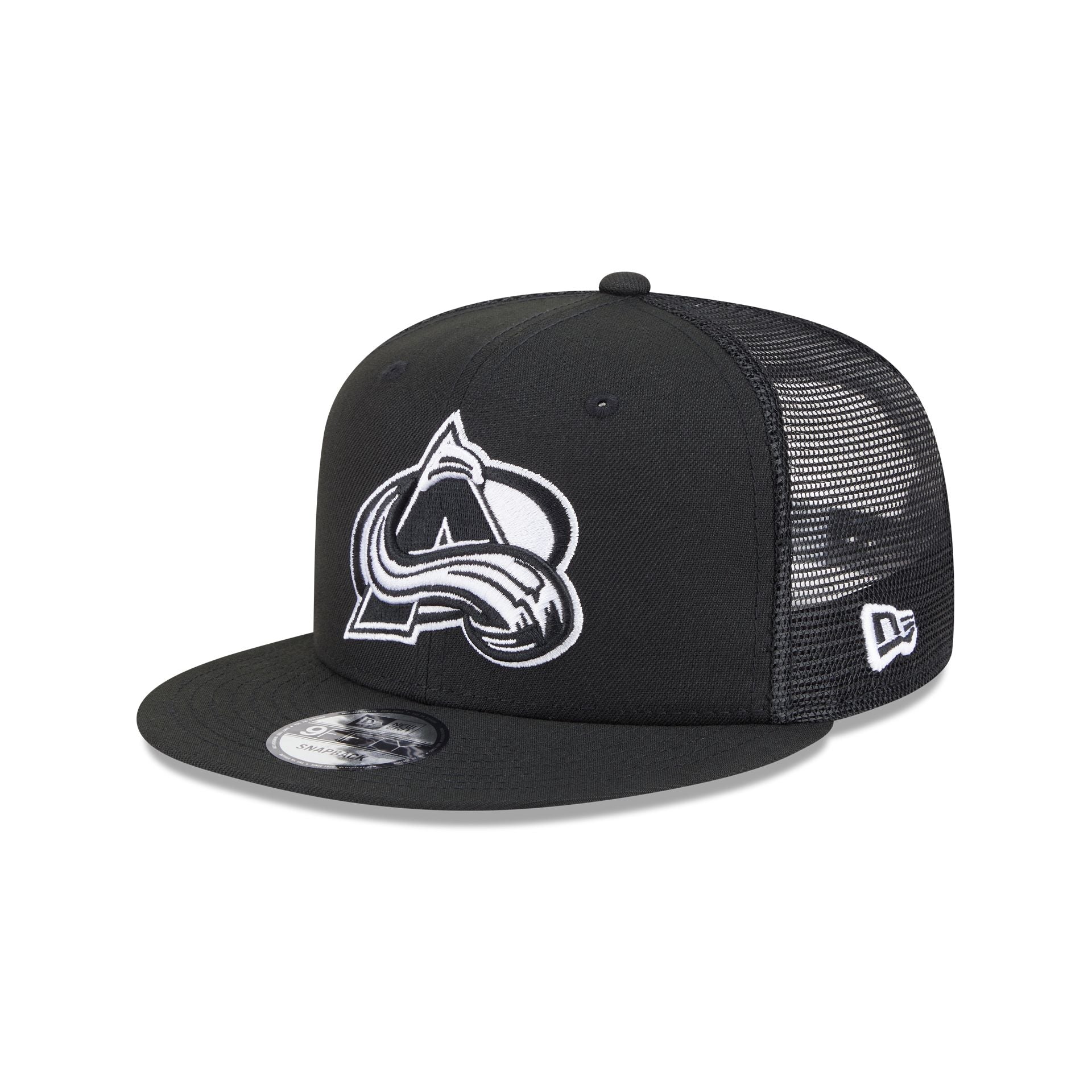 Colorado Avalanche Black 9Fifty Trucker Hat