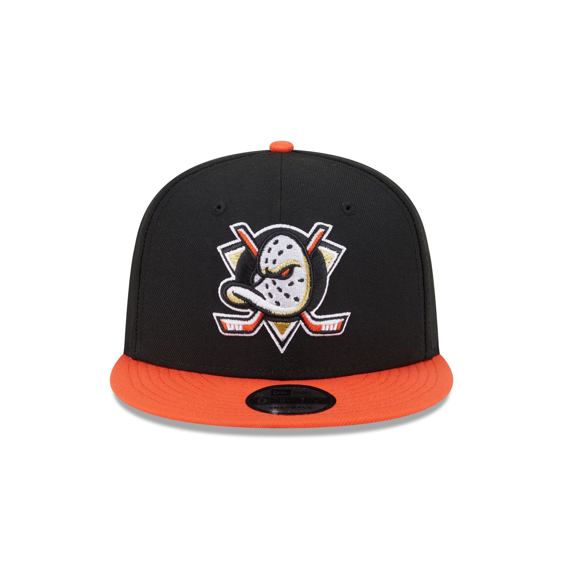 Alternative view of Anaheim Ducks Black 9Fifty Snapback Hat