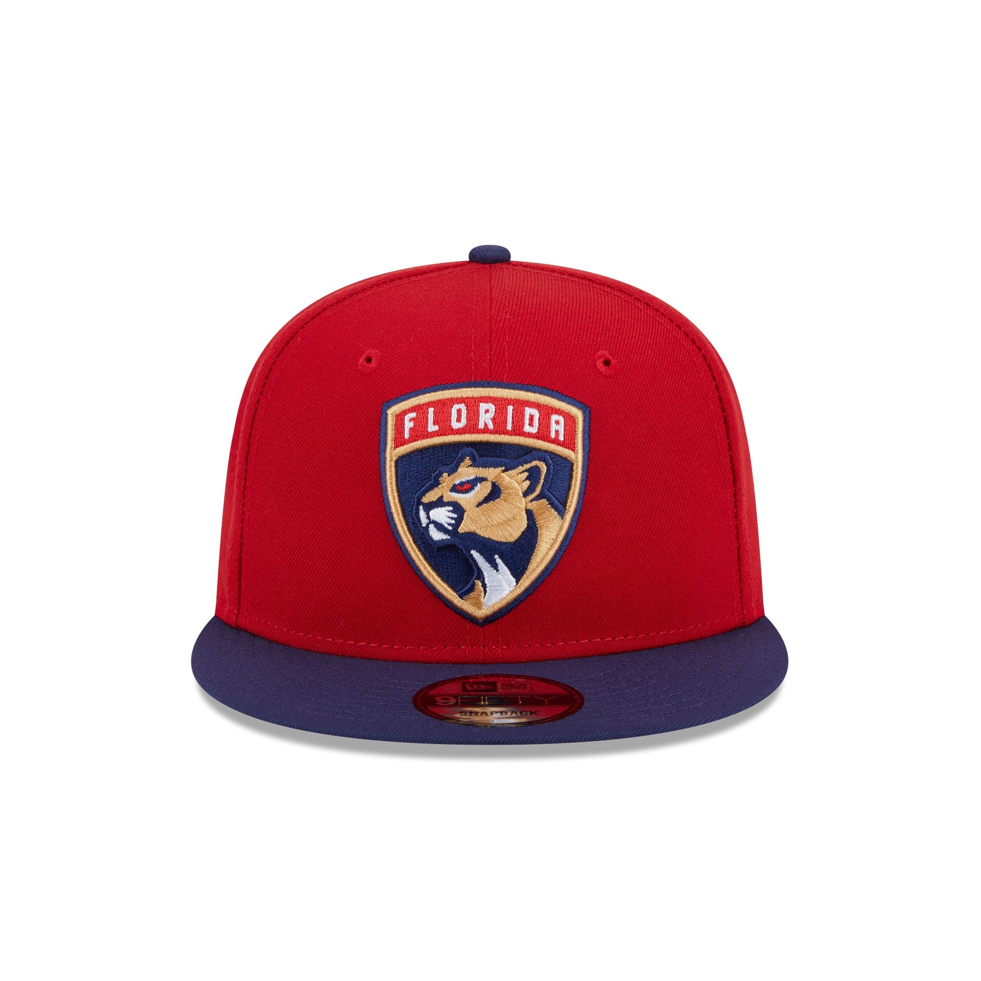 Alternative view of Florida Panthers Navy Visor 9Fifty Snapback Hat
