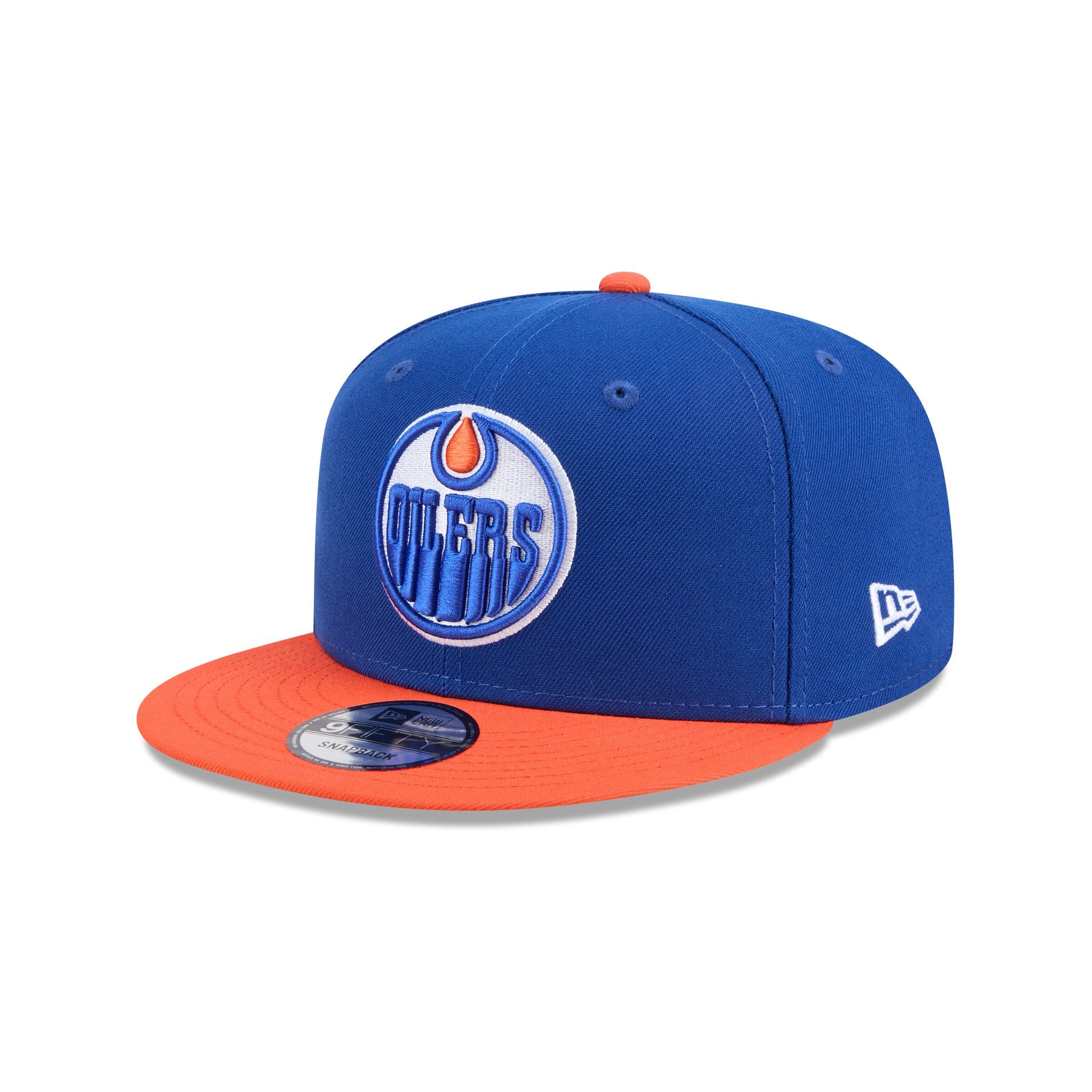 Edmonton Oilers Orange Visor 9Fifty Snapback Hat