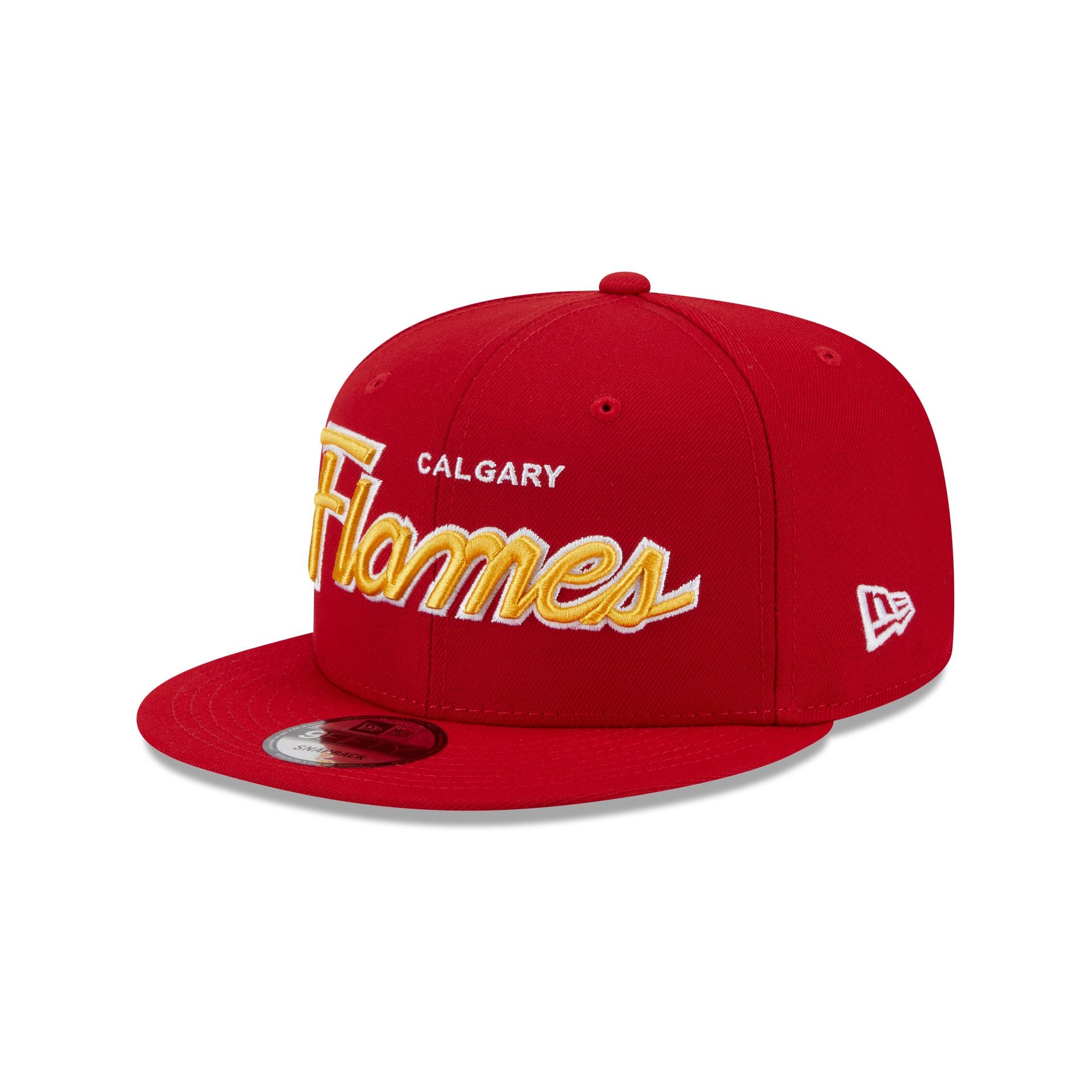 Calgary Flames Script 9Fifty Snapback Hat