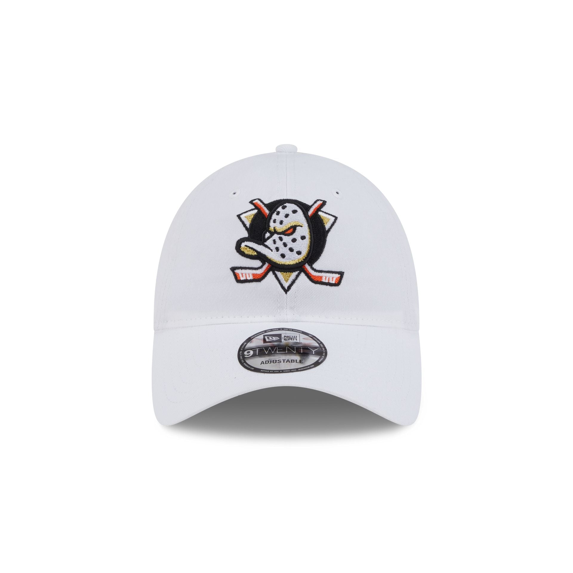 Alternative view of Anaheim Ducks White 9Twenty Adjustable Hat