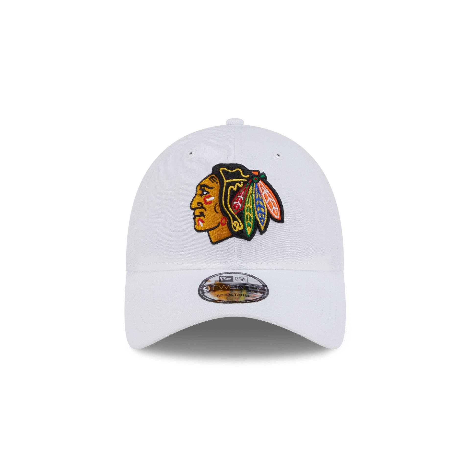Alternative view of Chicago Blackhawks White 9Twenty Adjustable Hat