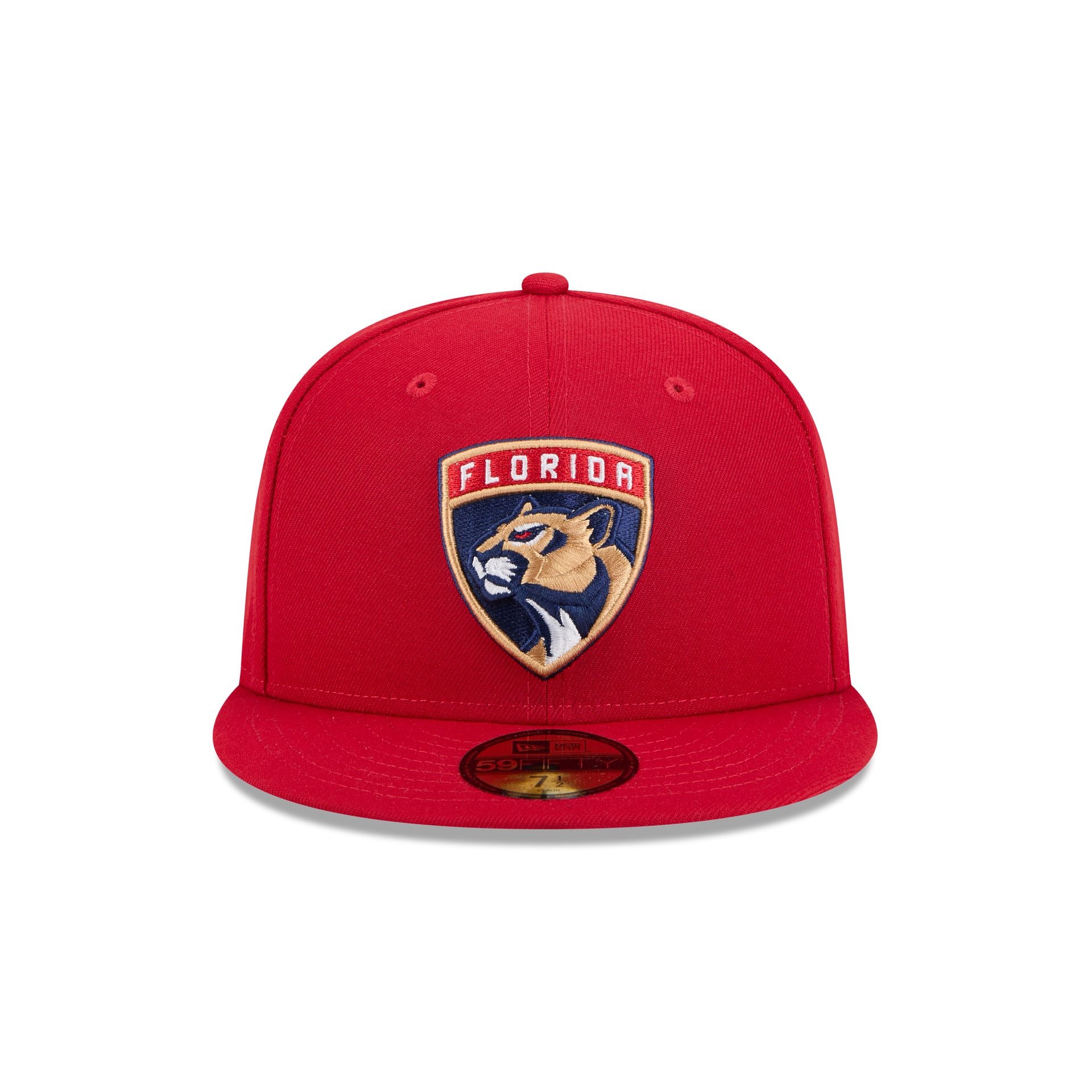 Alternative view of Florida Panthers Rear Wordmark 59Fifty Fitted Hat