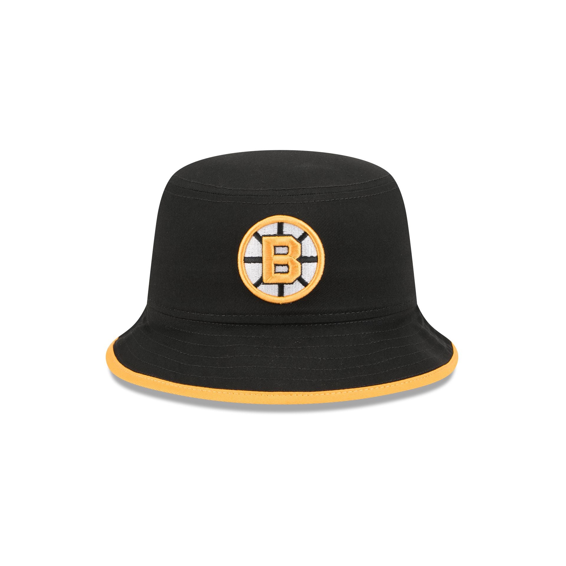 Alternative view of Boston Bruins Black Kids Bucket Hat Hat