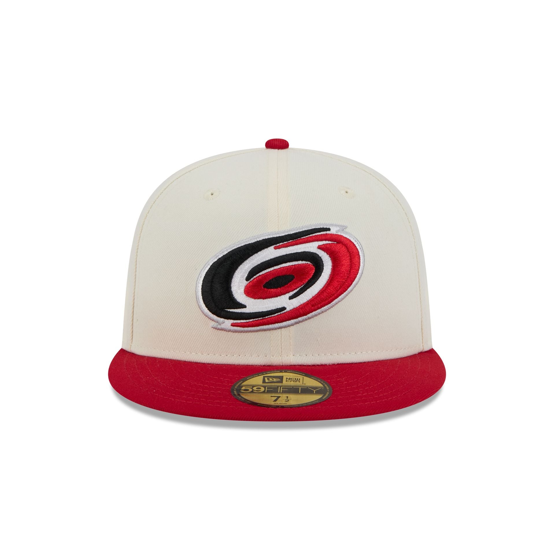Alternative view of Carolina Hurricanes Chrome White 59Fifty Fitted Hat
