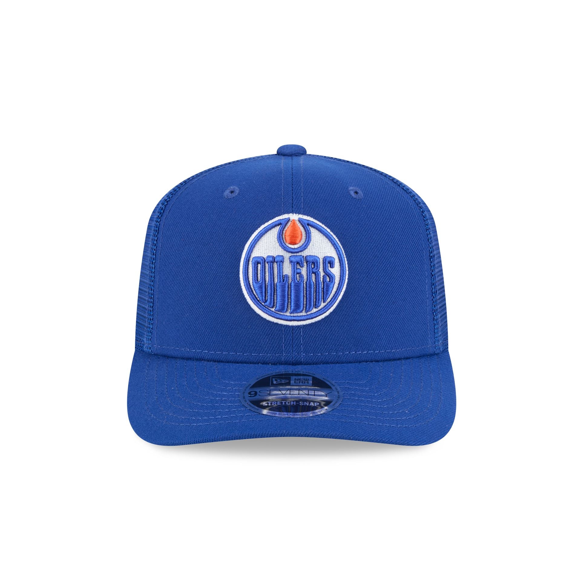 Alternative view of Edmonton Oilers Simple 9Seventy Trucker Hat