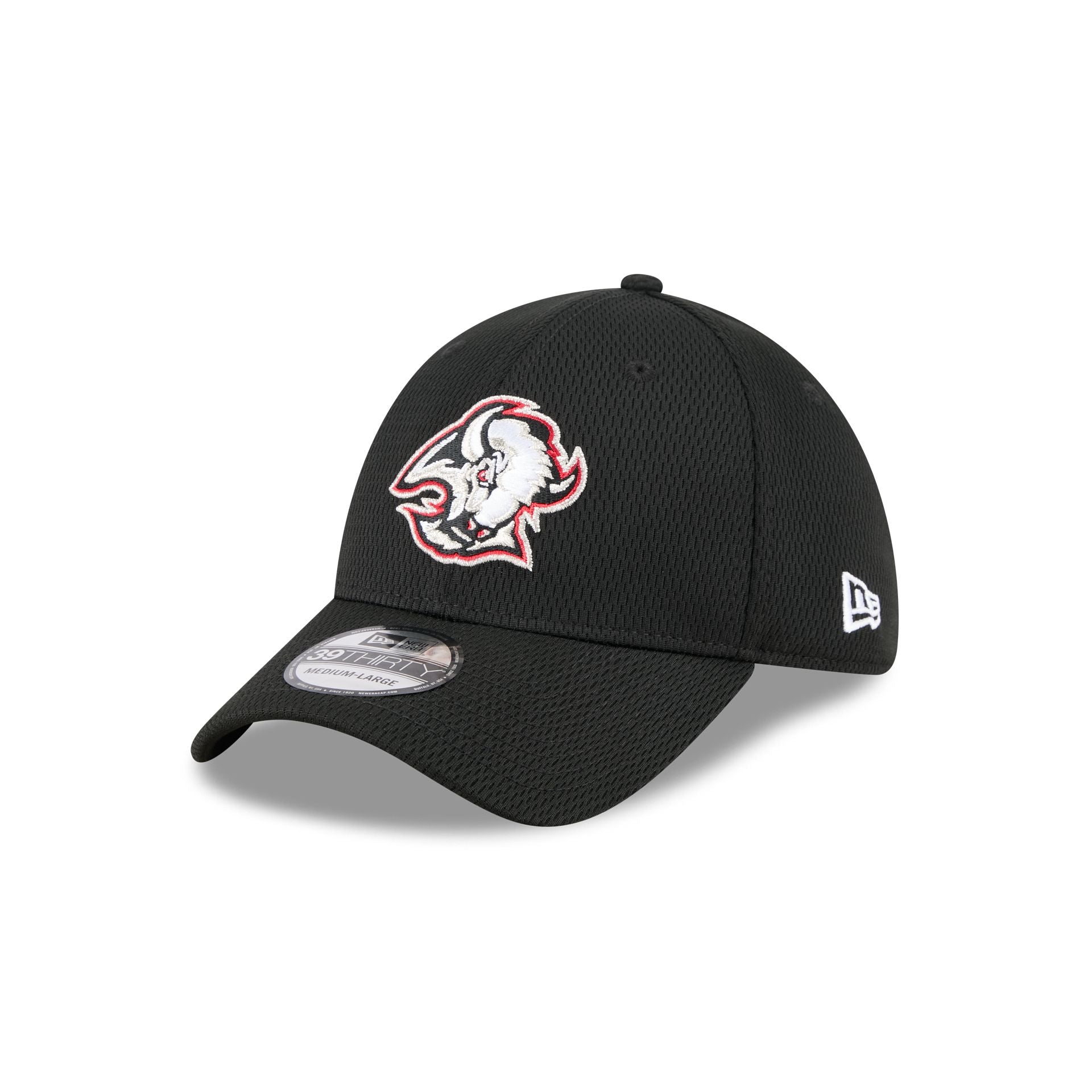 Buffalo Sabres Black 39Thirty Stretch Fit Hat