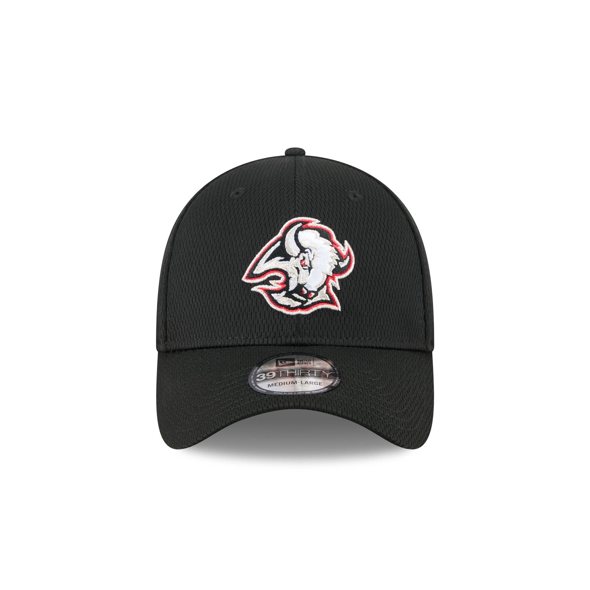 Alternative view of Buffalo Sabres Black 39Thirty Stretch Fit Hat