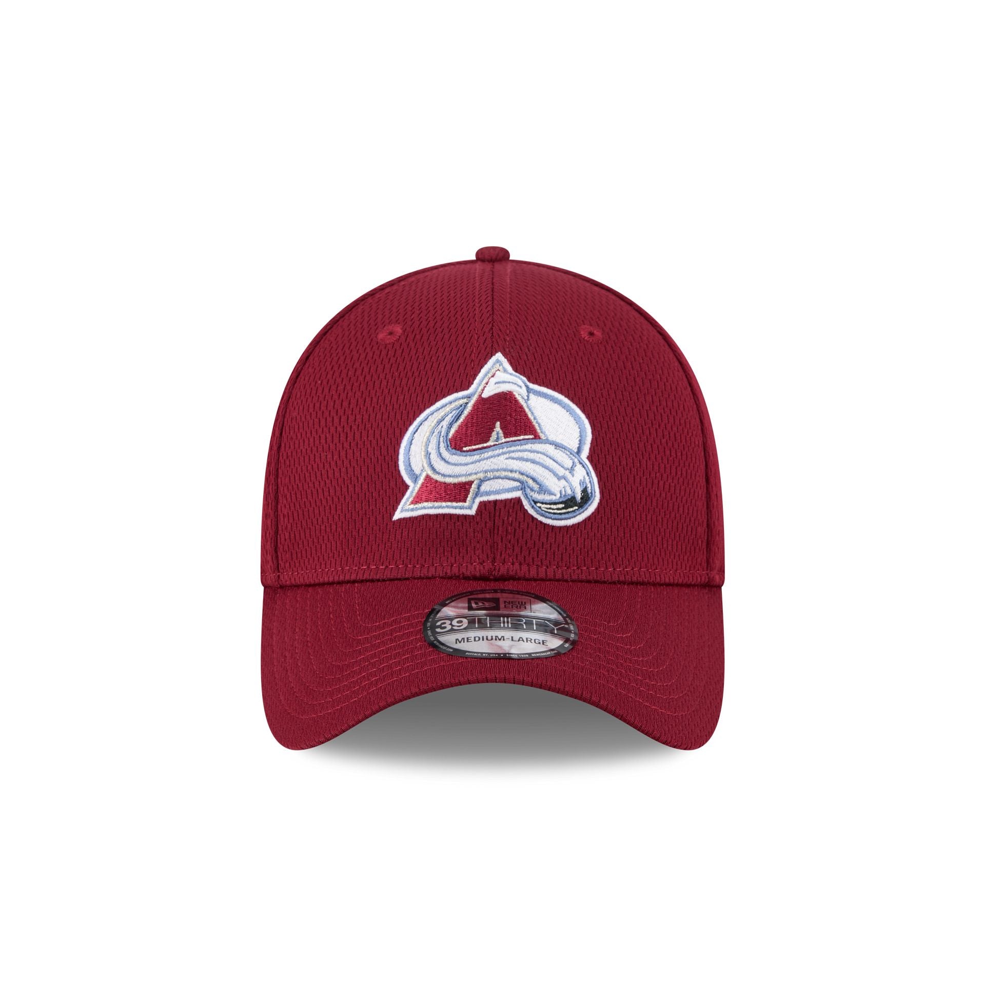 Alternative view of Colorado Avalanche Red 39Thirty Stretch Fit Hat