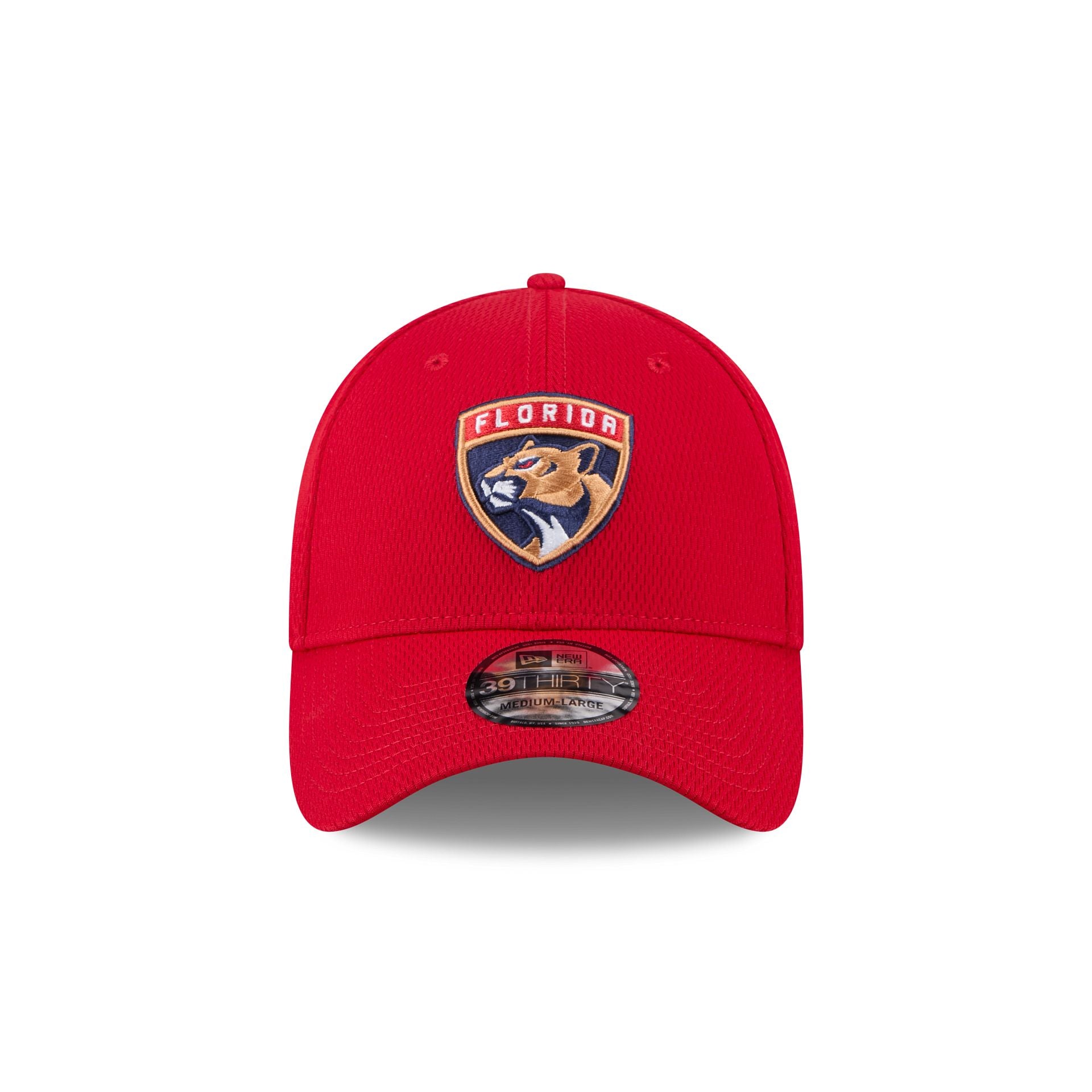 Alternative view of Florida Panthers Red 39Thirty Stretch Fit Hat