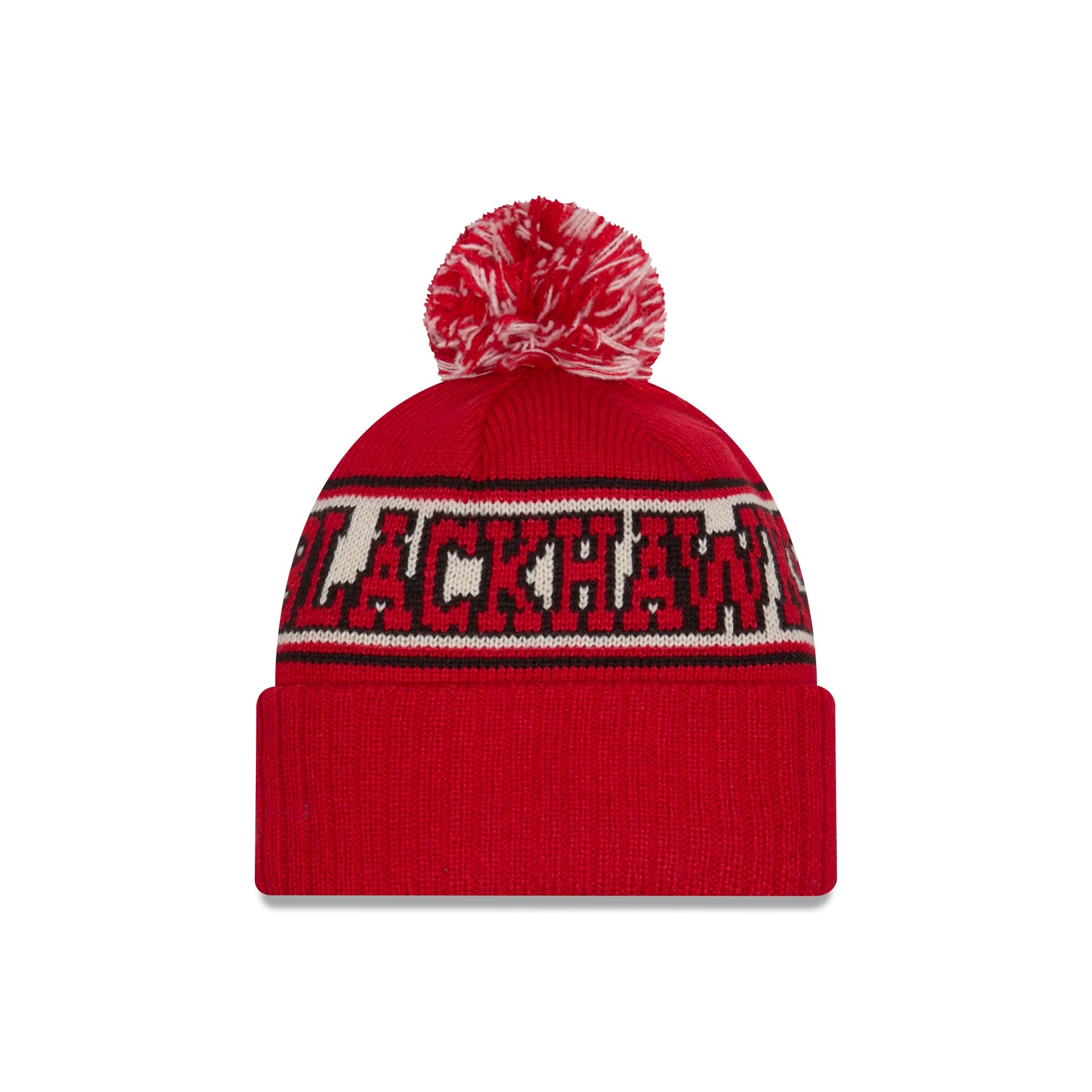 Alternative view of Chicago Blackhawks Retro Pom Knit Hat