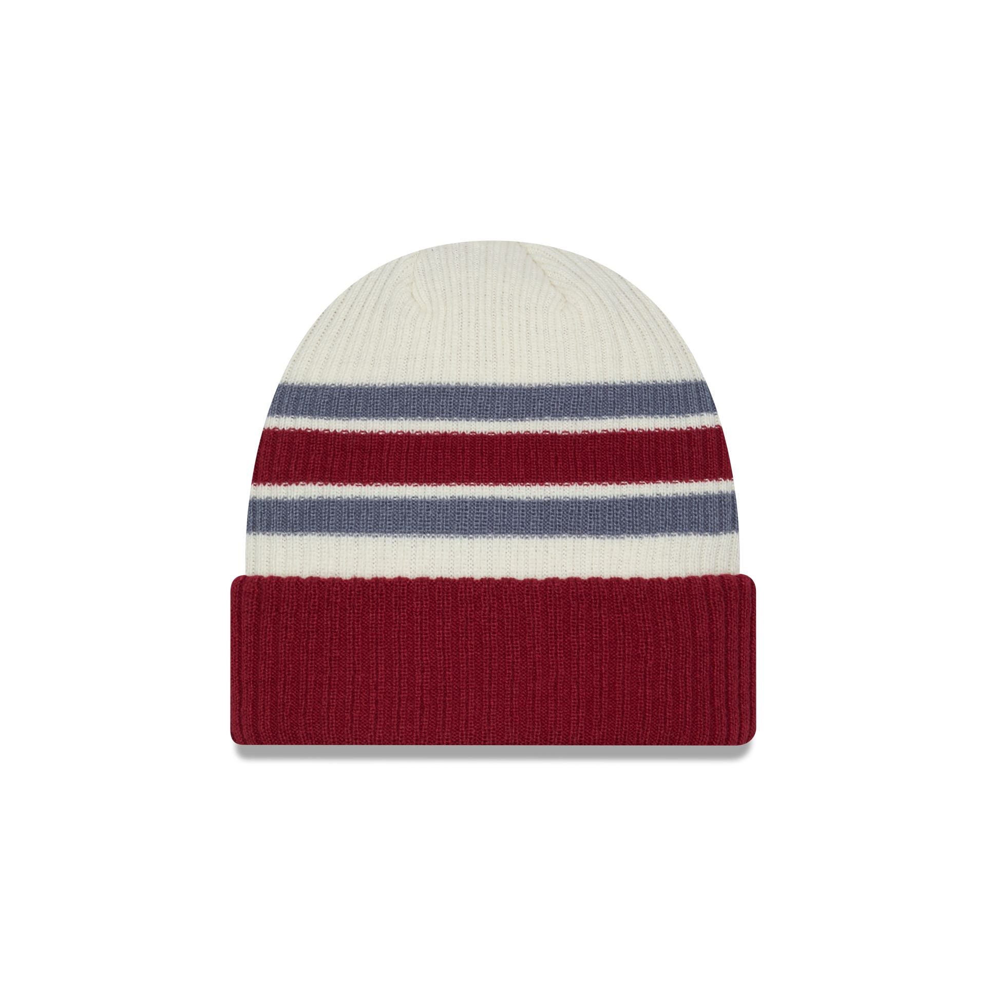 Alternative view of Colorado Avalanche Vintage Ribbed Beanie