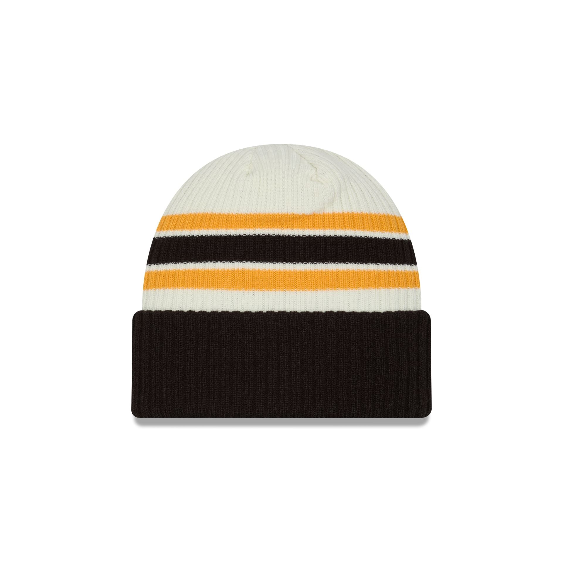 Alternative view of Boston Bruins Vintage Ribbed Beanie