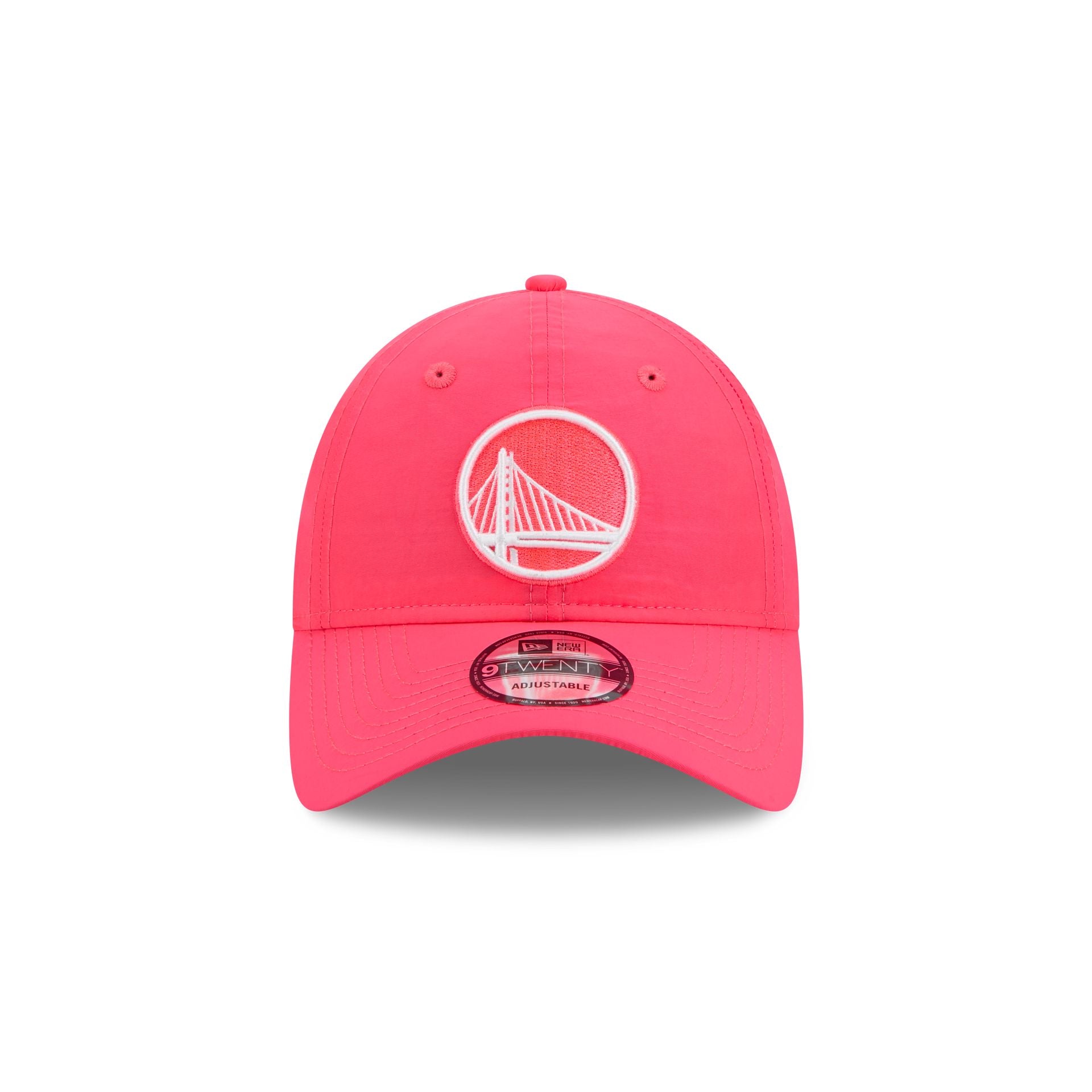 Alternative view of Golden State Warriors Everyday Nylon Pink 9Twenty Adjustable Hat