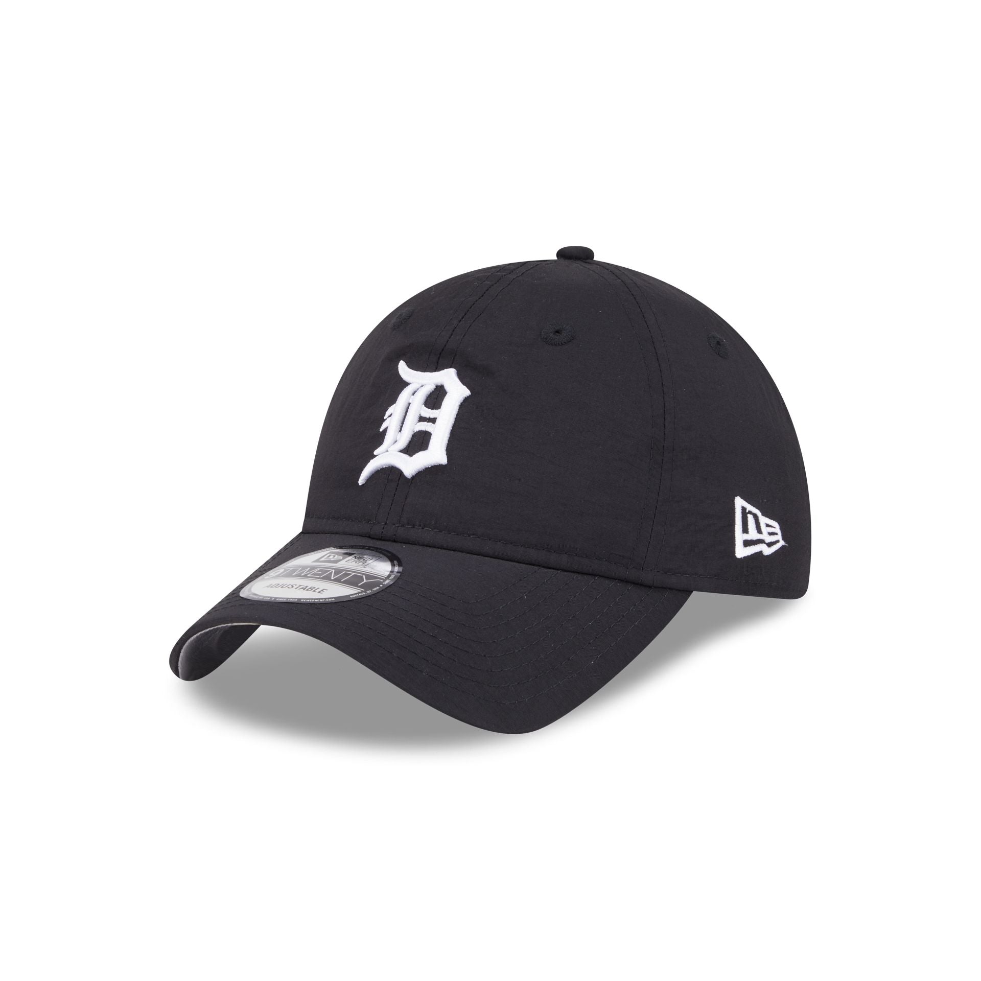 Detroit Tigers Everyday Nylon Black 9Twenty Adjustable Hat