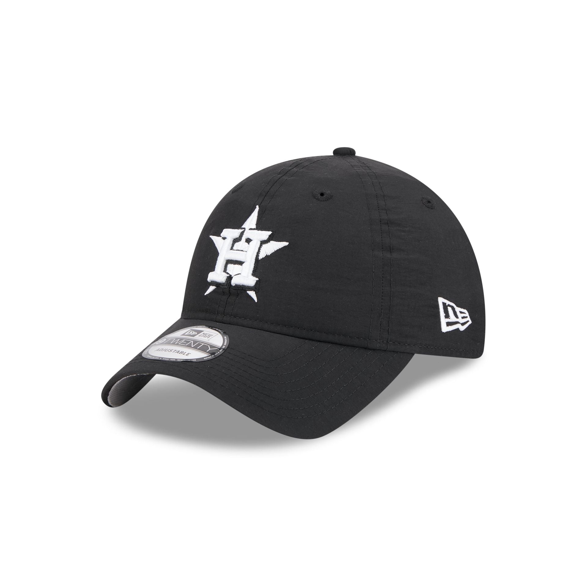Houston Astros Everyday Nylon Black 9Twenty Adjustable Hat