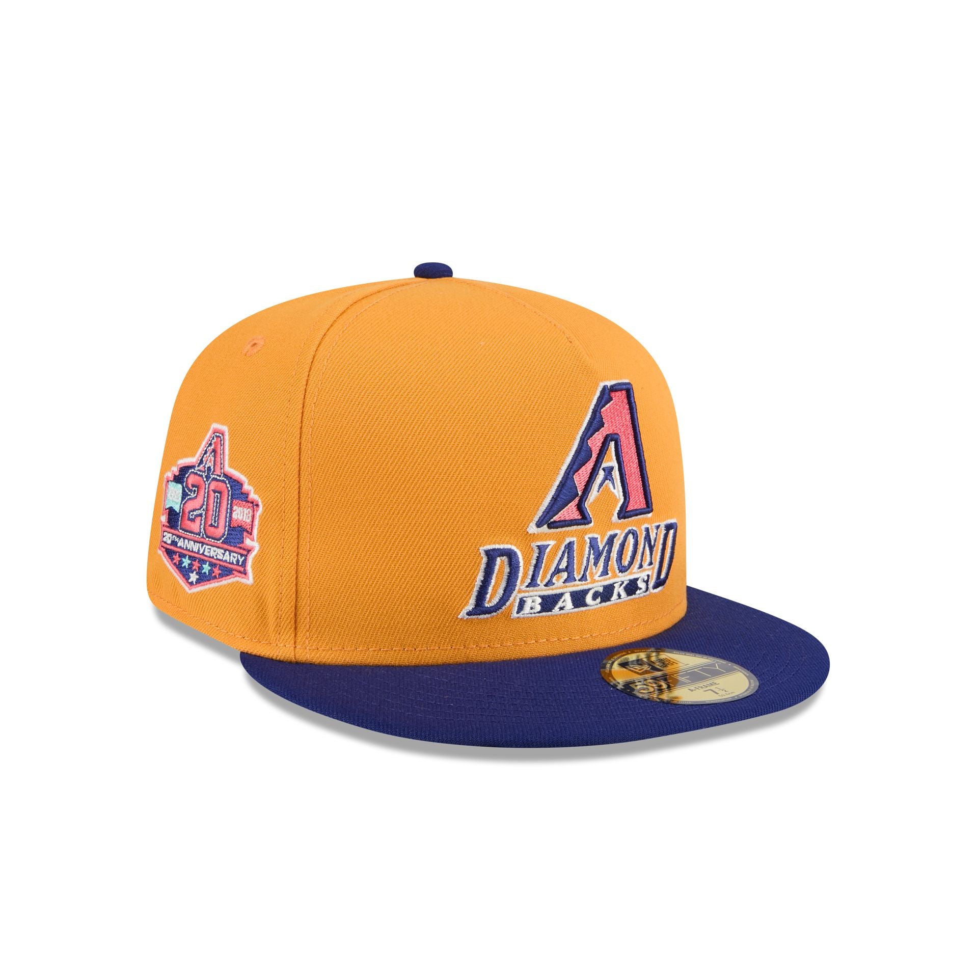Arizona Diamondbacks Gold 59Fifty A-Frame Fitted Hat