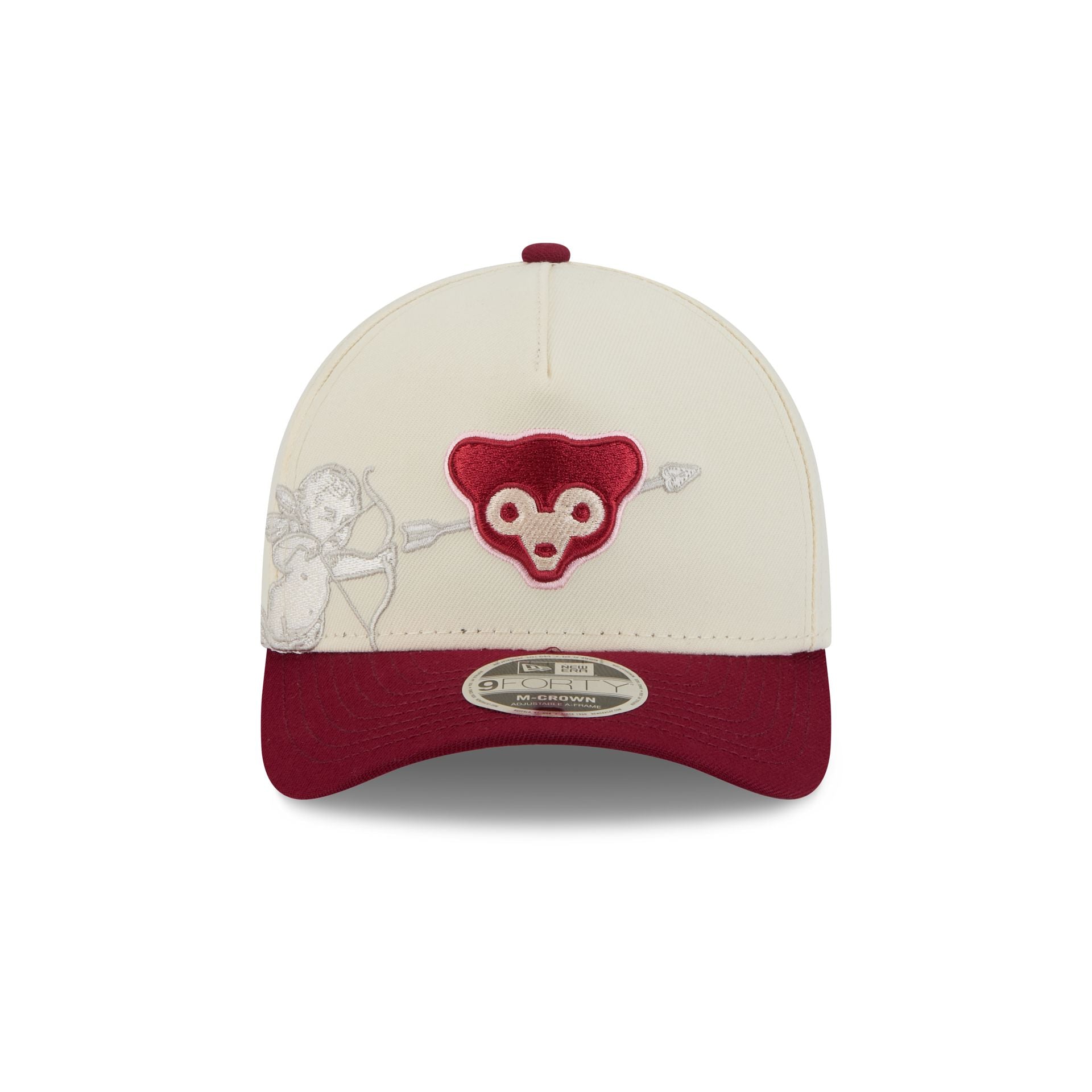 Alternative view of Chicago Cubs Cherub 9Forty M-Crown A-Frame Snapback Hat