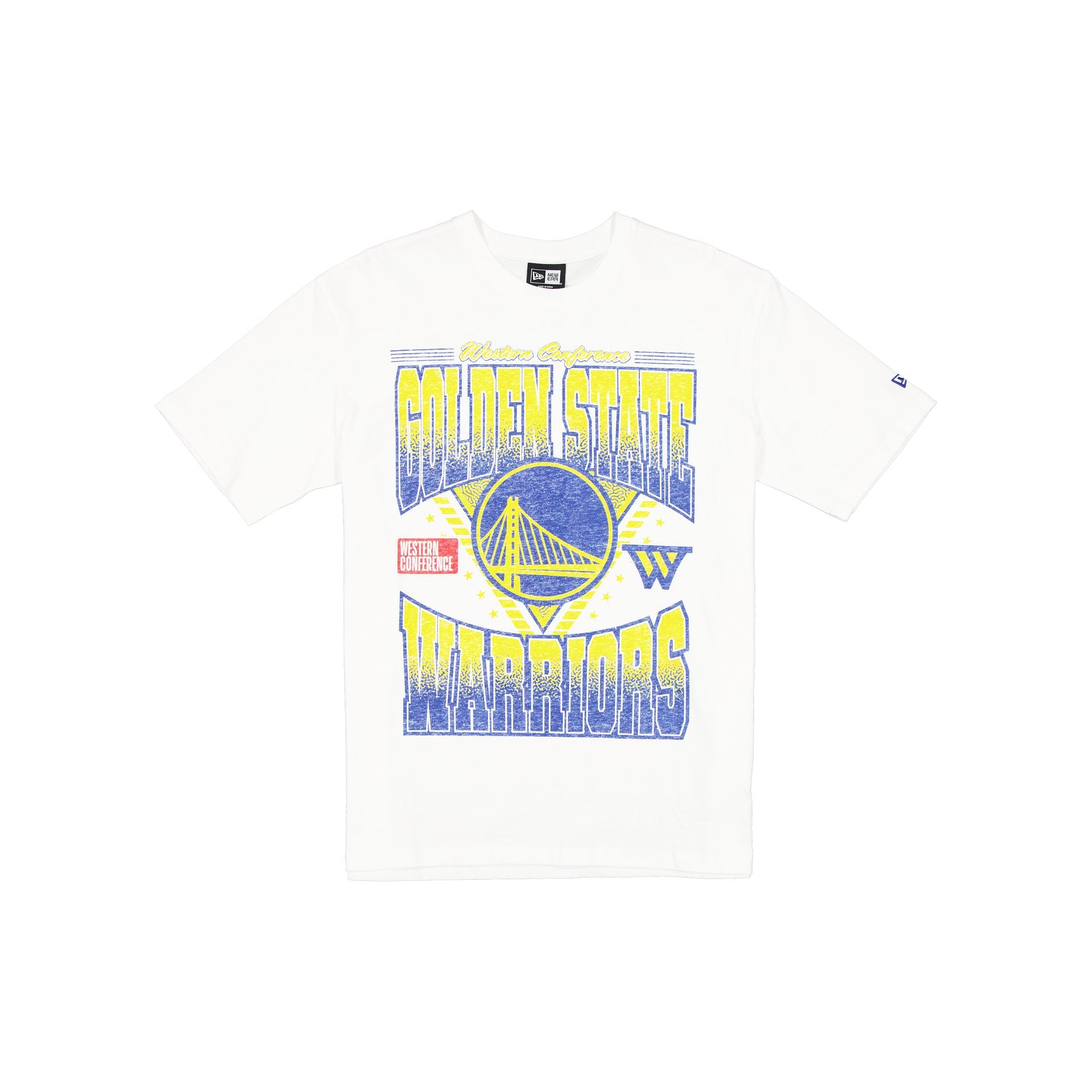 Golden State Warriors Sport Classics Washed Optic White T-Shirt