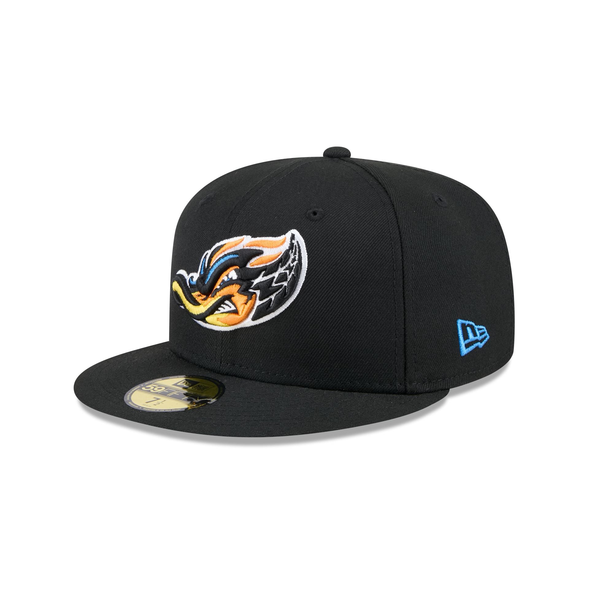 Akron Rubberducks Authentic Collection 59Fifty Fitted Hat