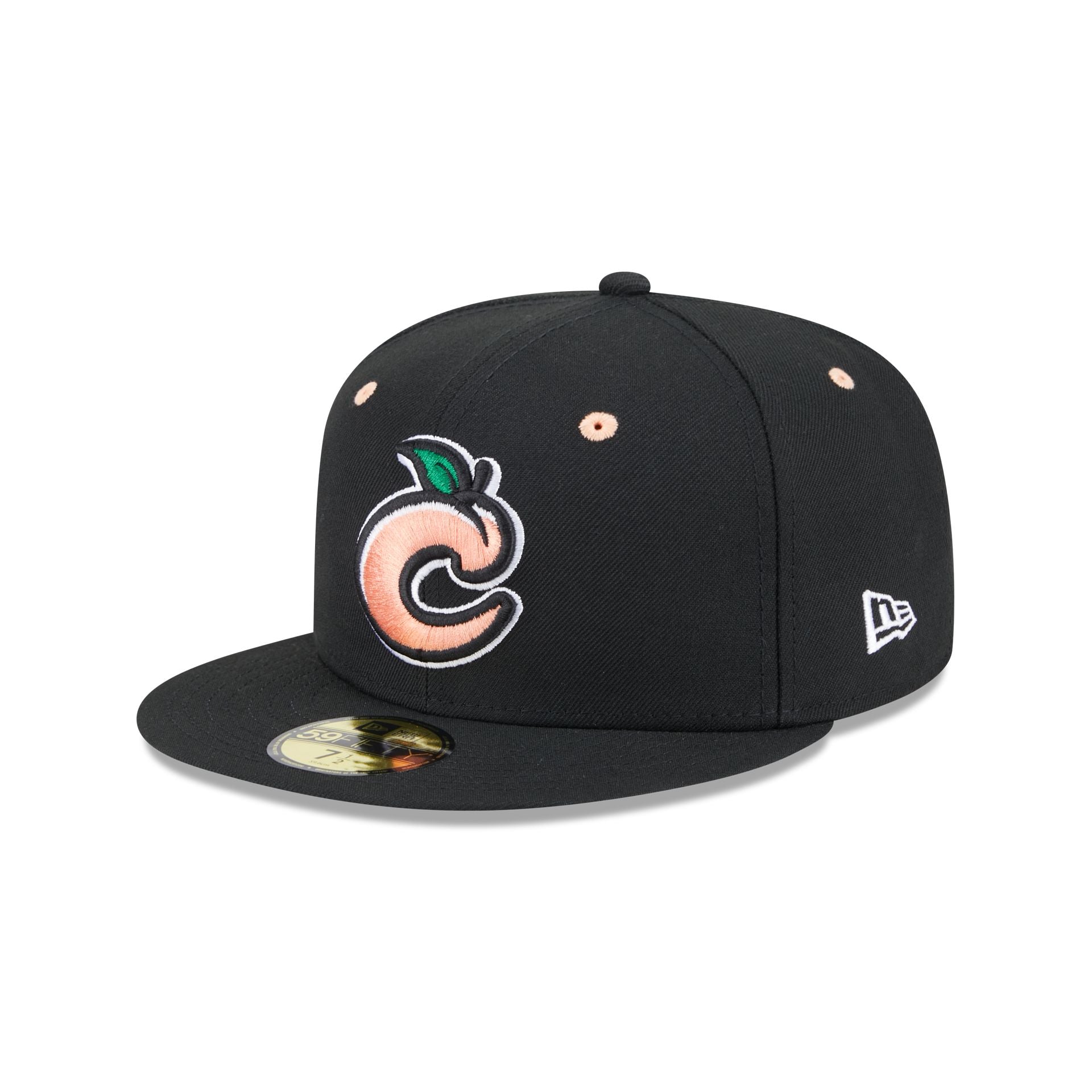 Columbus Clingstones Alternate Black 59Fifty Fitted Hat