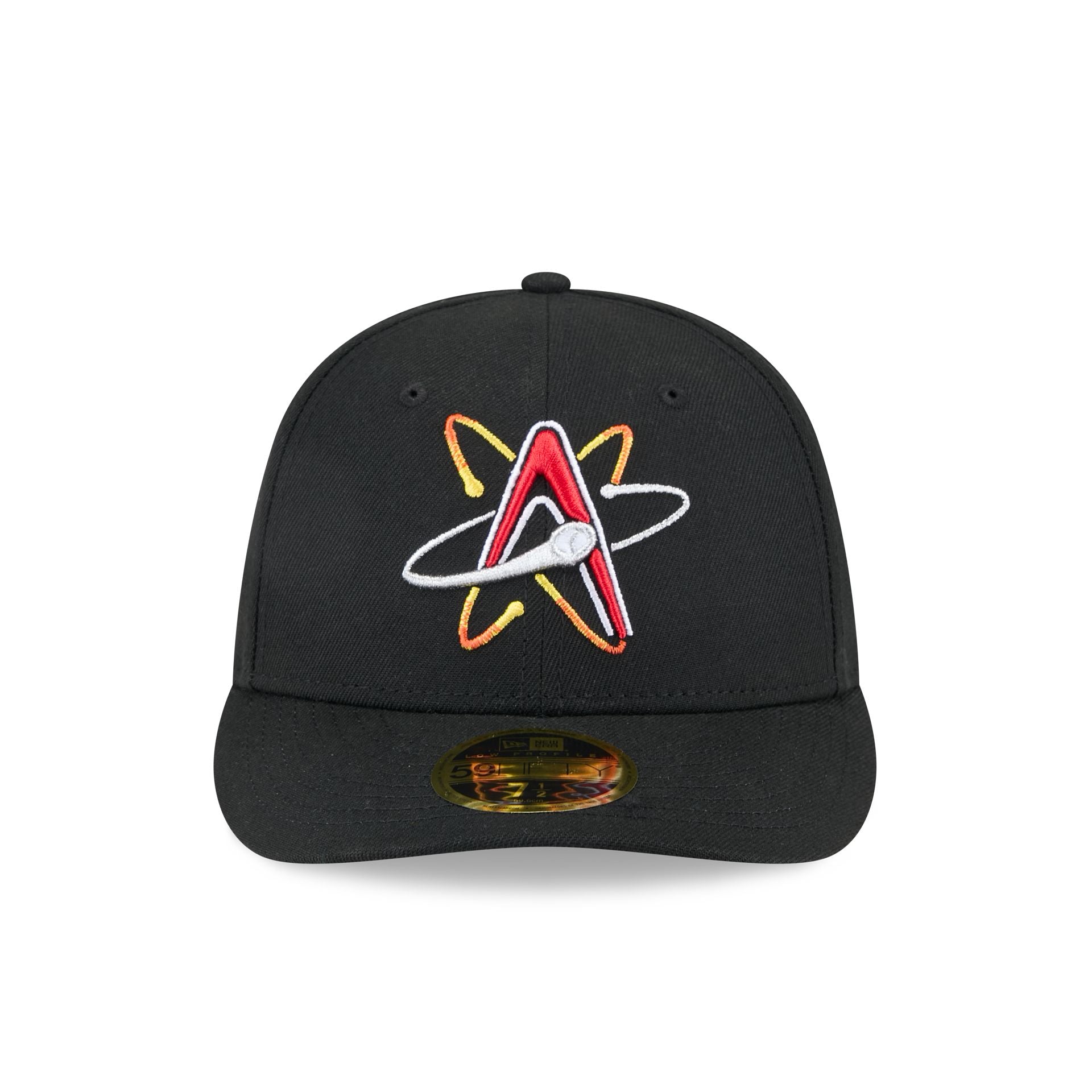 Alternative view of Albuquerque Isotopes Authentic Collection Low Profile 59Fifty Fitted Hat