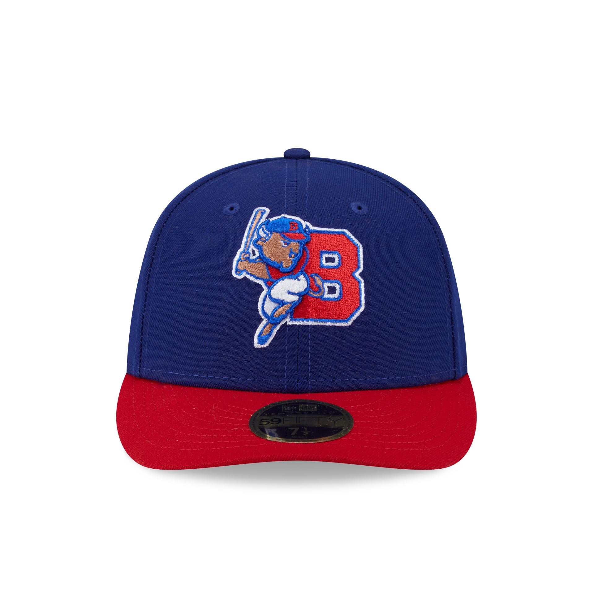 Alternative view of Buffalo Bisons Authentic Collection Low Profile 59Fifty Fitted Hat