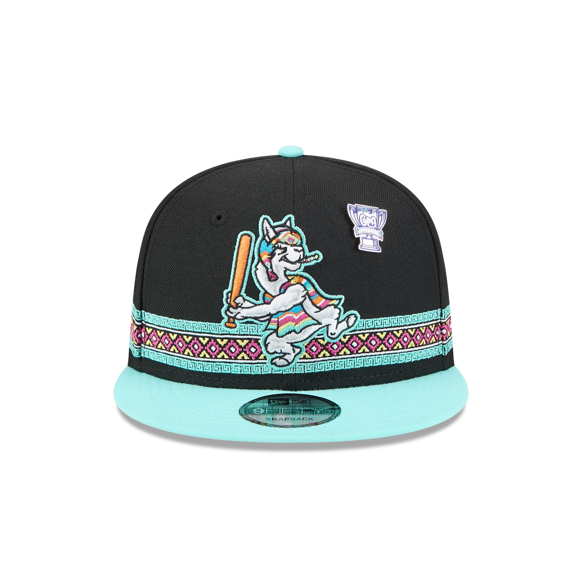 Alternative view of Hickory Crawdads Copa De La DiversióN 9Fifty Snapback Hat