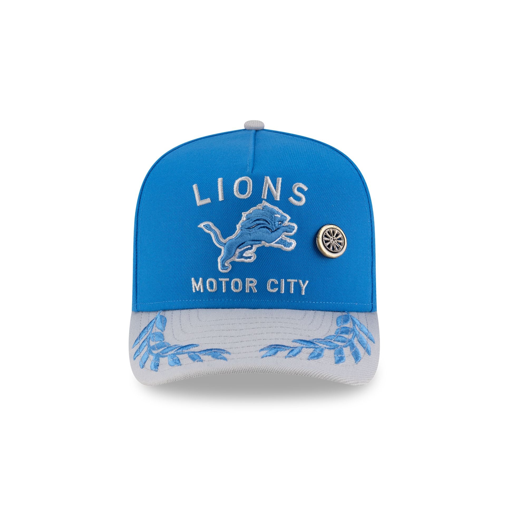 Alternative view of Detroit Lions 2025 Draft 59Fifty A-Frame Fitted Hat