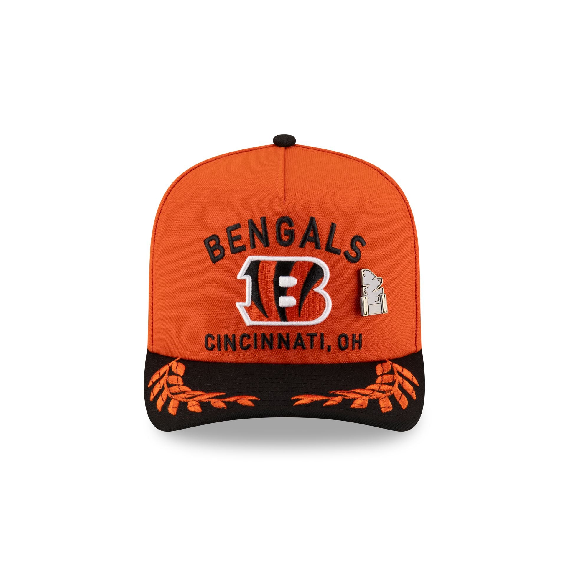 Alternative view of Cincinnati Bengals 2025 Draft 59Fifty A-Frame Fitted Hat