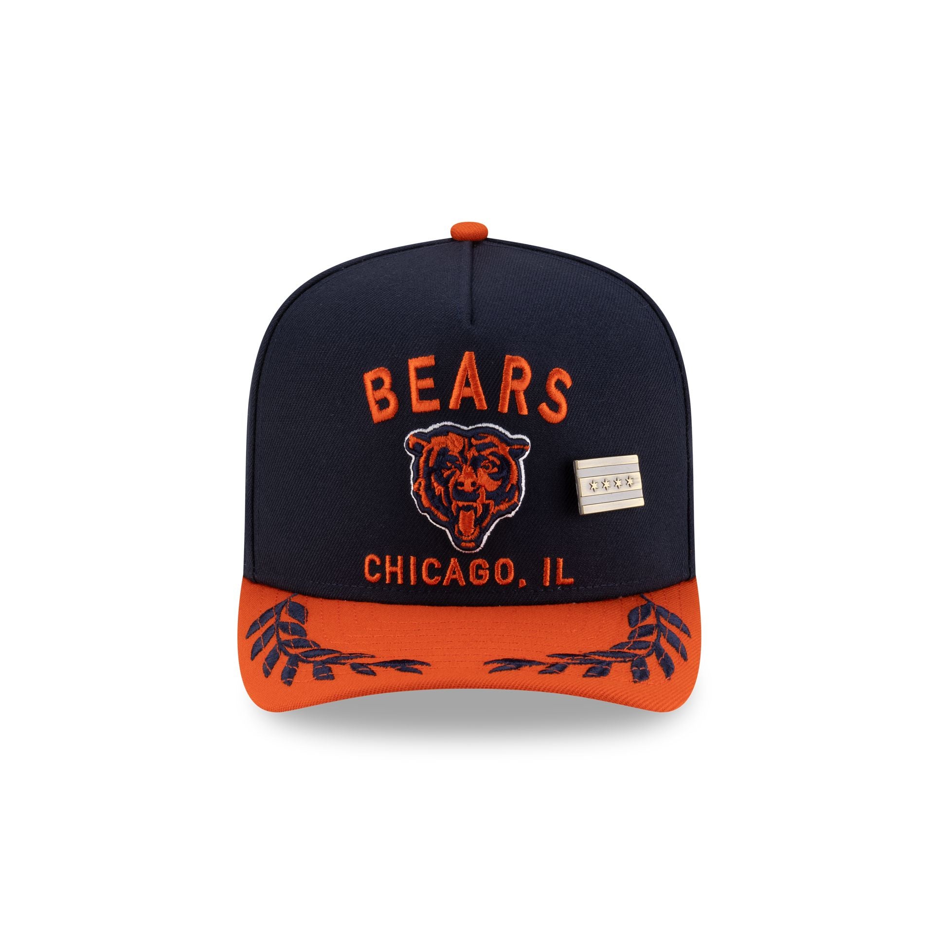 Alternative view of Chicago Bears 2025 Draft 59Fifty A-Frame Fitted Hat