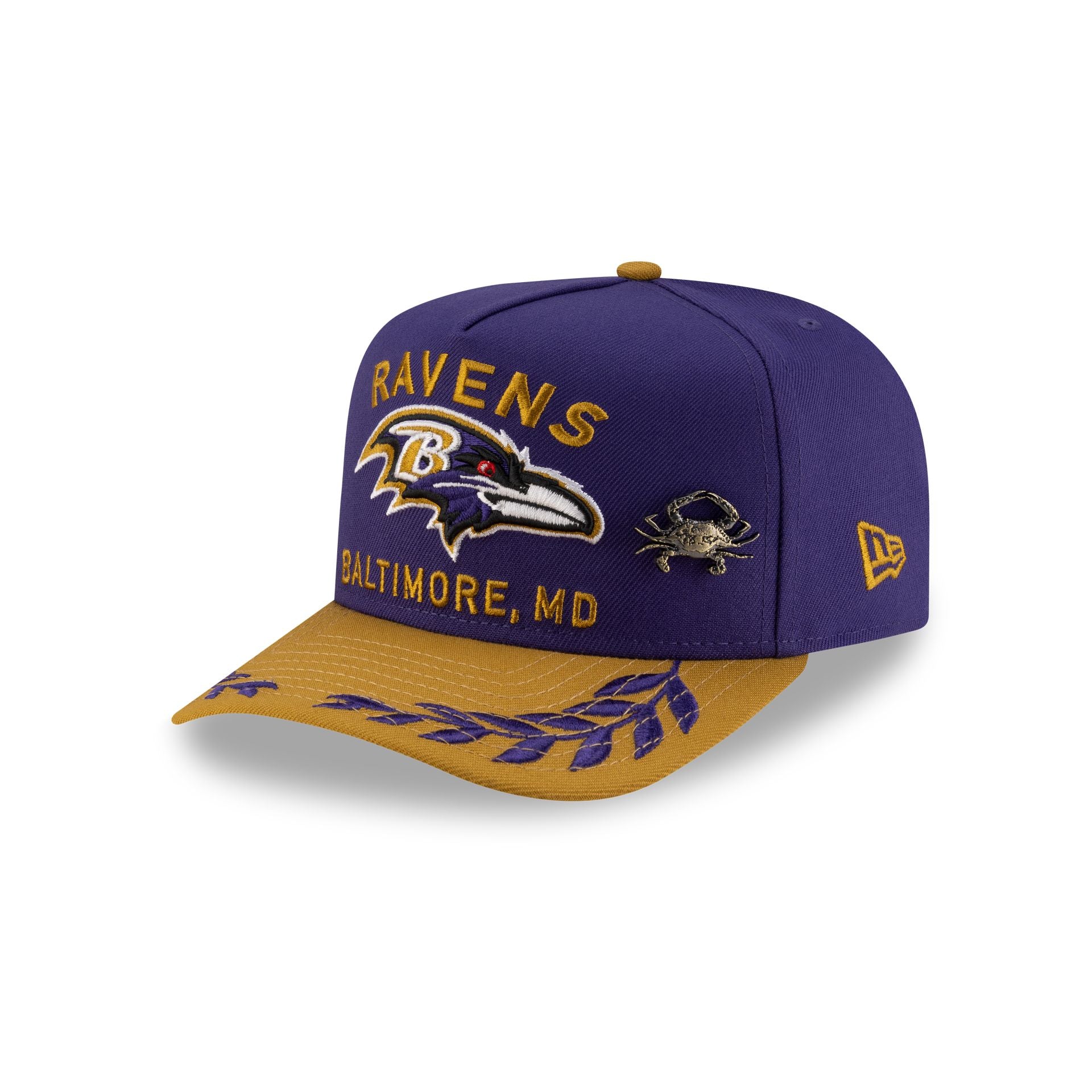 Baltimore Ravens 2025 Draft 59Fifty A-Frame Fitted Hat