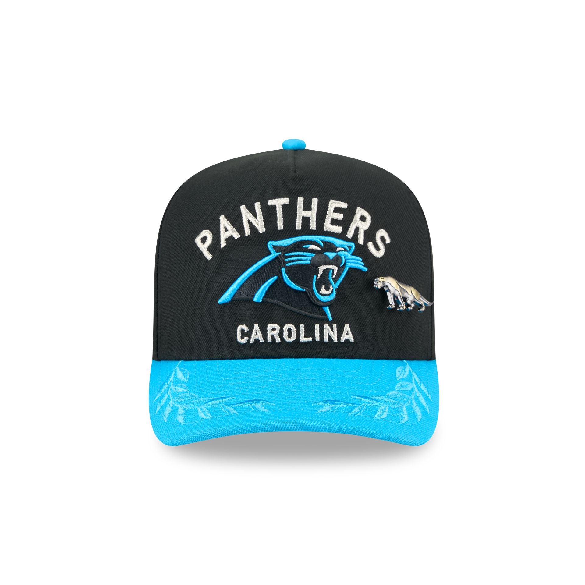 Alternative view of Carolina Panthers 2025 Draft Black 59Fifty A-Frame Fitted Hat
