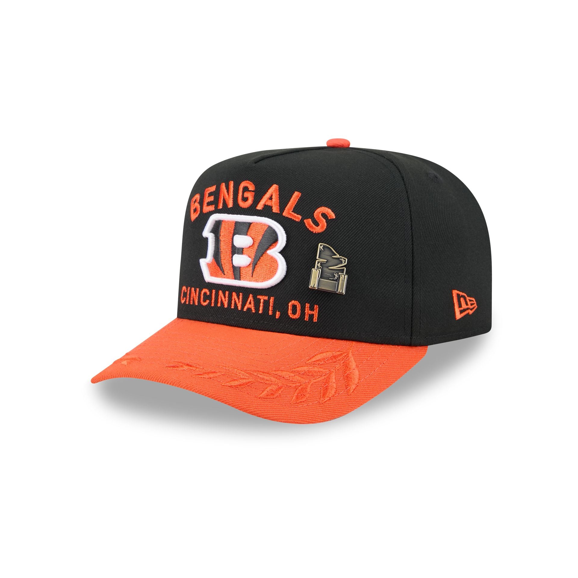 Cincinnati Bengals 2025 Draft Black 59Fifty A-Frame Fitted Hat