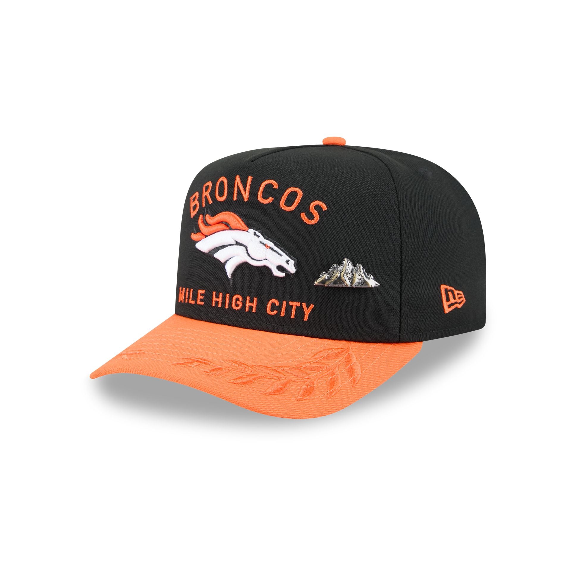 Denver Broncos 2025 Draft Black 59Fifty A-Frame Fitted Hat