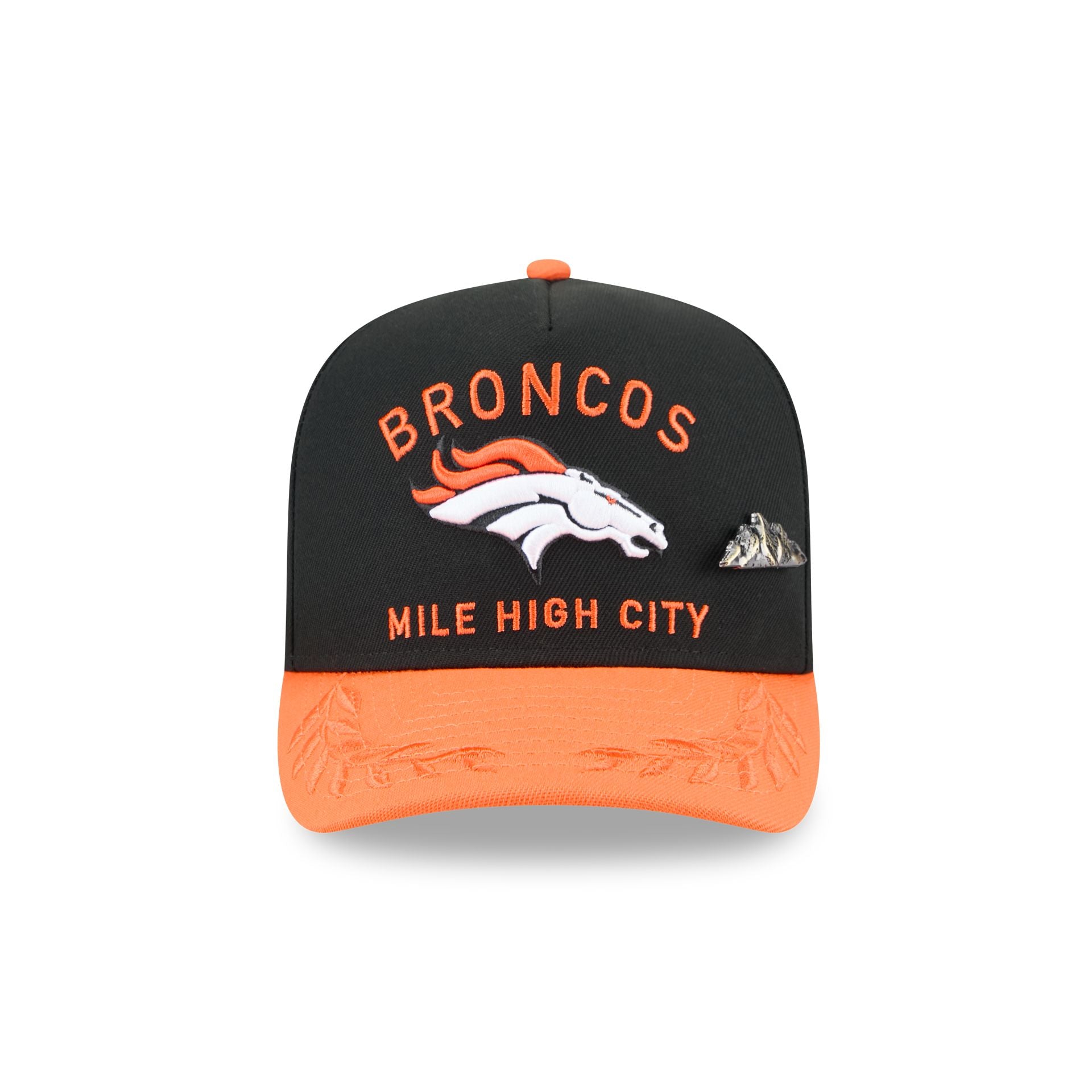Alternative view of Denver Broncos 2025 Draft Black 59Fifty A-Frame Fitted Hat