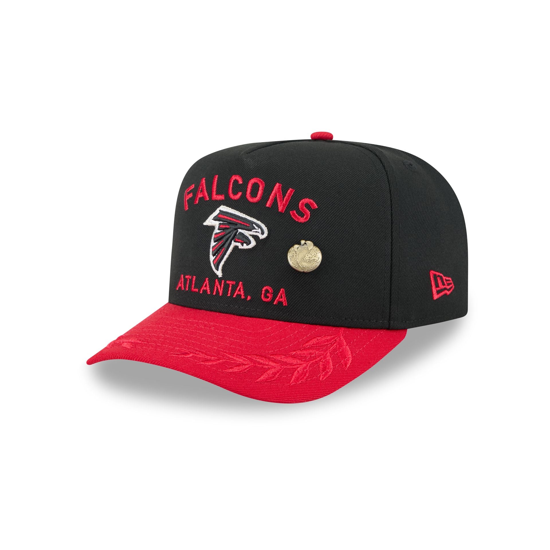 Atlanta Falcons 2025 Draft Black 59Fifty A-Frame Fitted Hat