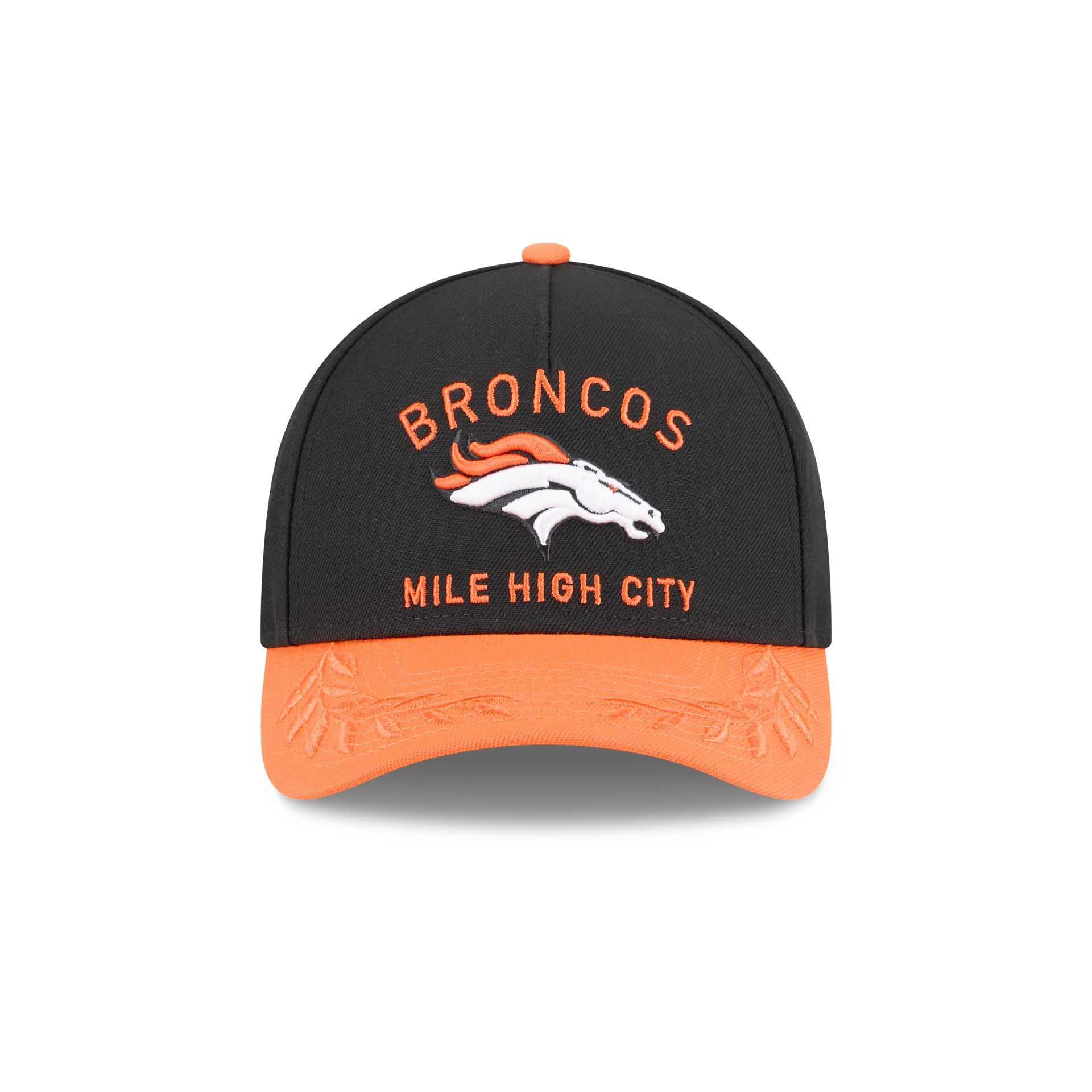 Alternative view of Denver Broncos 2025 Draft 9Forty M-Crown A-Frame Snapback Hat