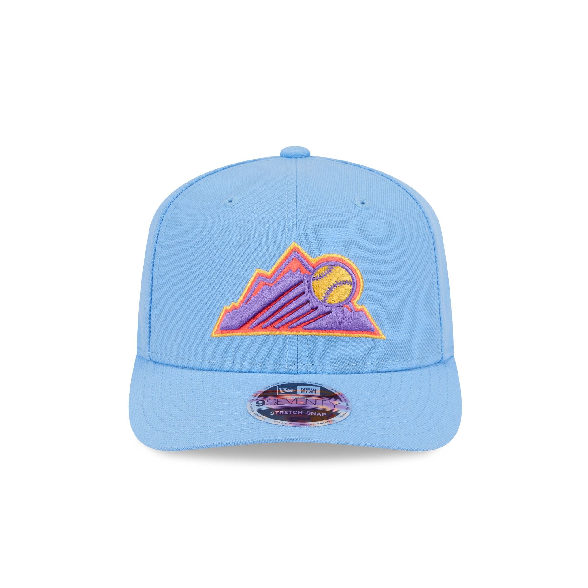 Alternative view of Colorado Rockies City Connect 9Seventy Stretch-Snap Hat