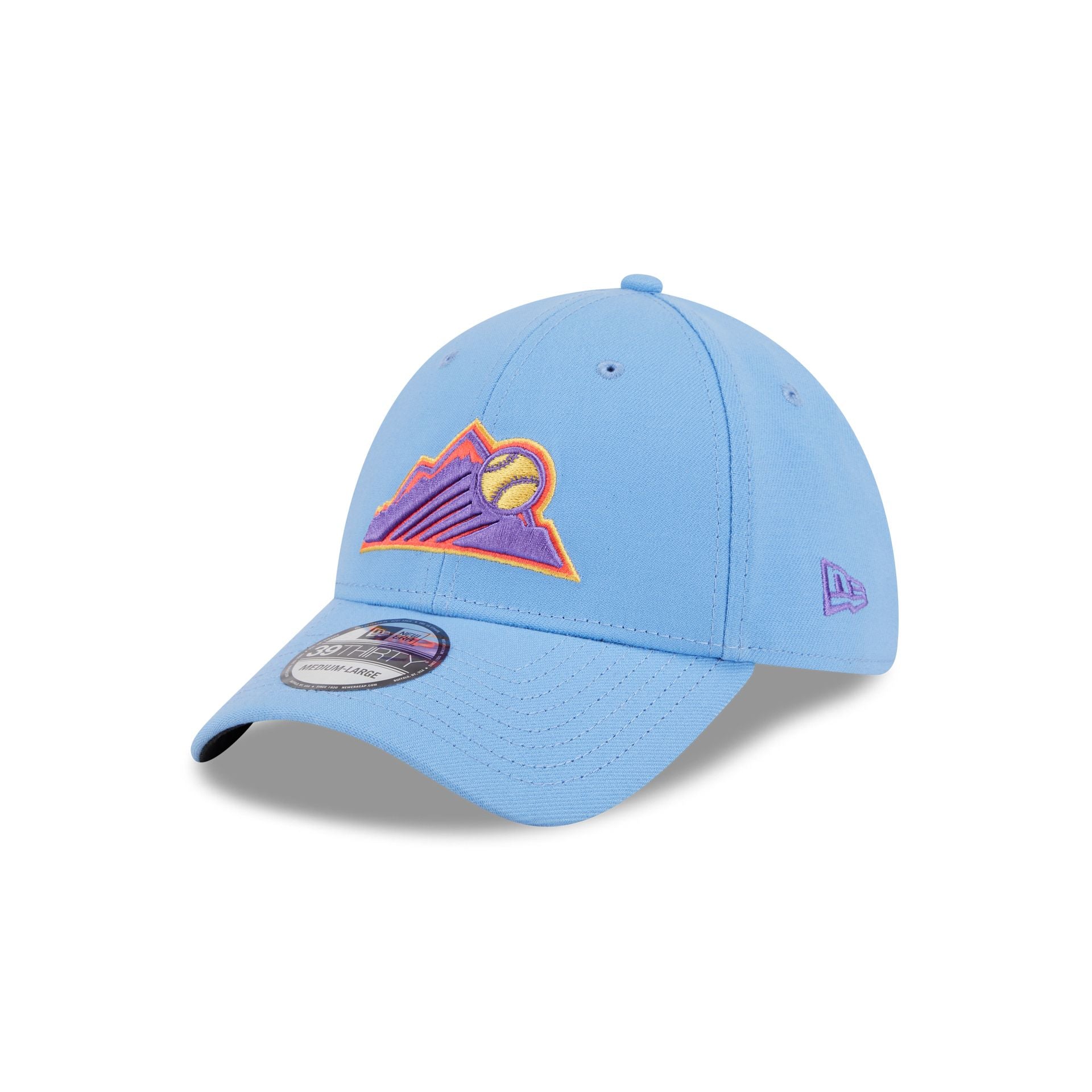 Colorado Rockies City Connect 39Thirty Stretch Fit Hat