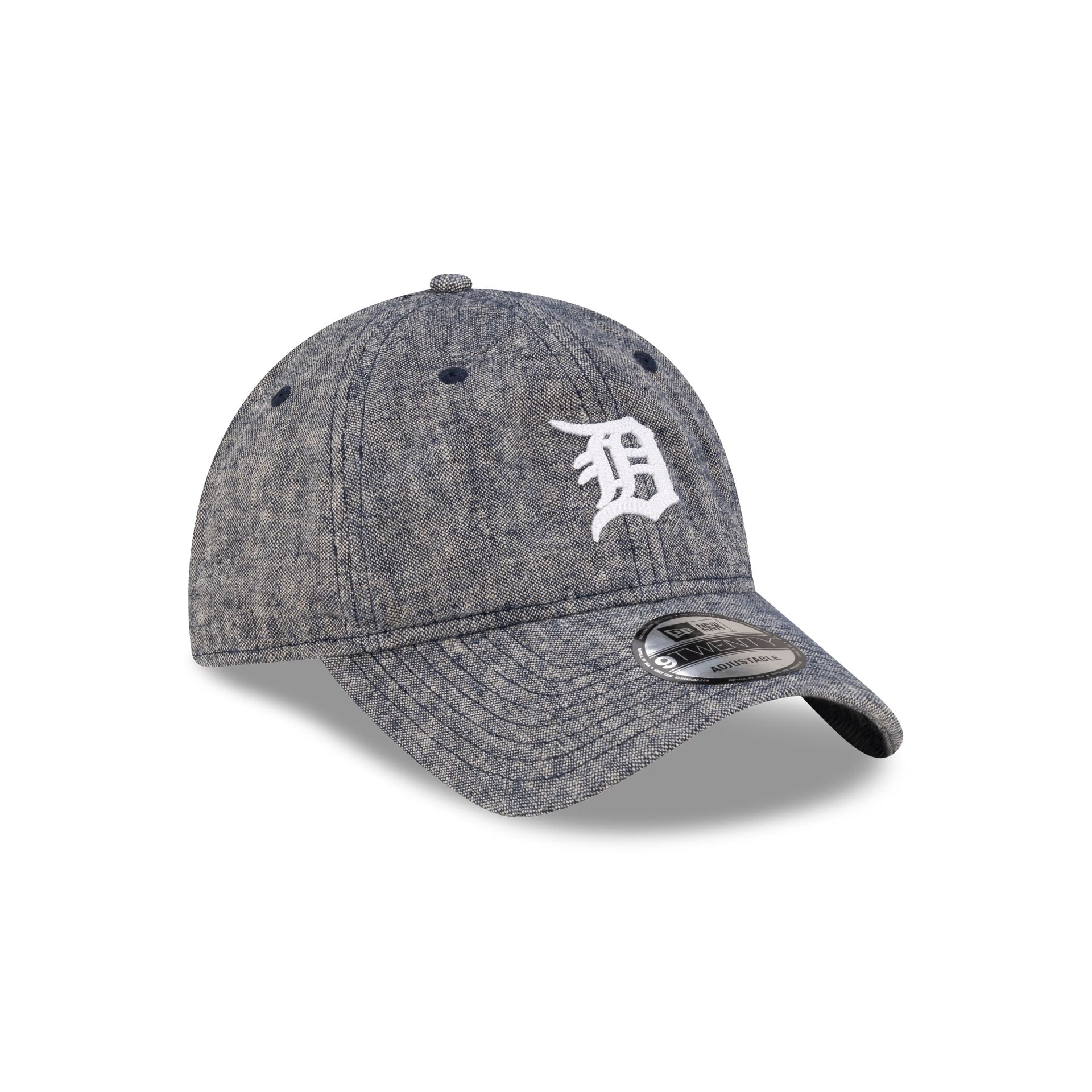 Detroit Tigers Linen Chain Stitched 9Twenty Adjustable Hat - Image 3
