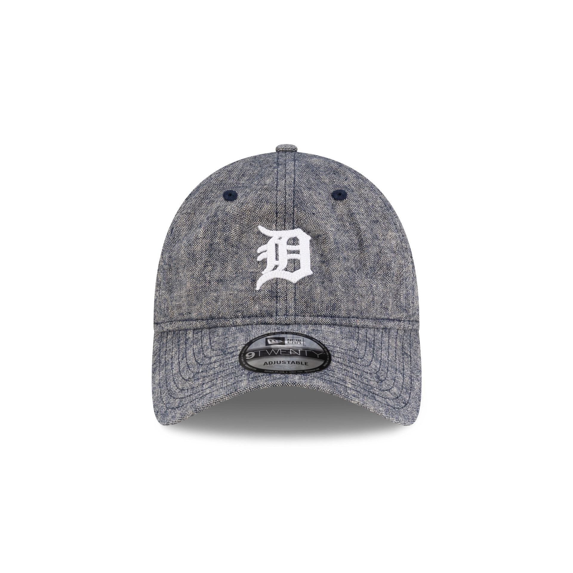 Alternative view of Detroit Tigers Linen Chain Stitched 9Twenty Adjustable Hat