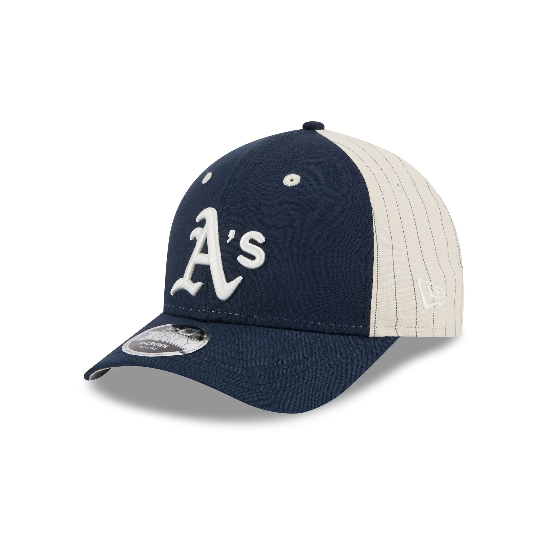 Athletics Linen 9Forty M-Crown Snapback Hat