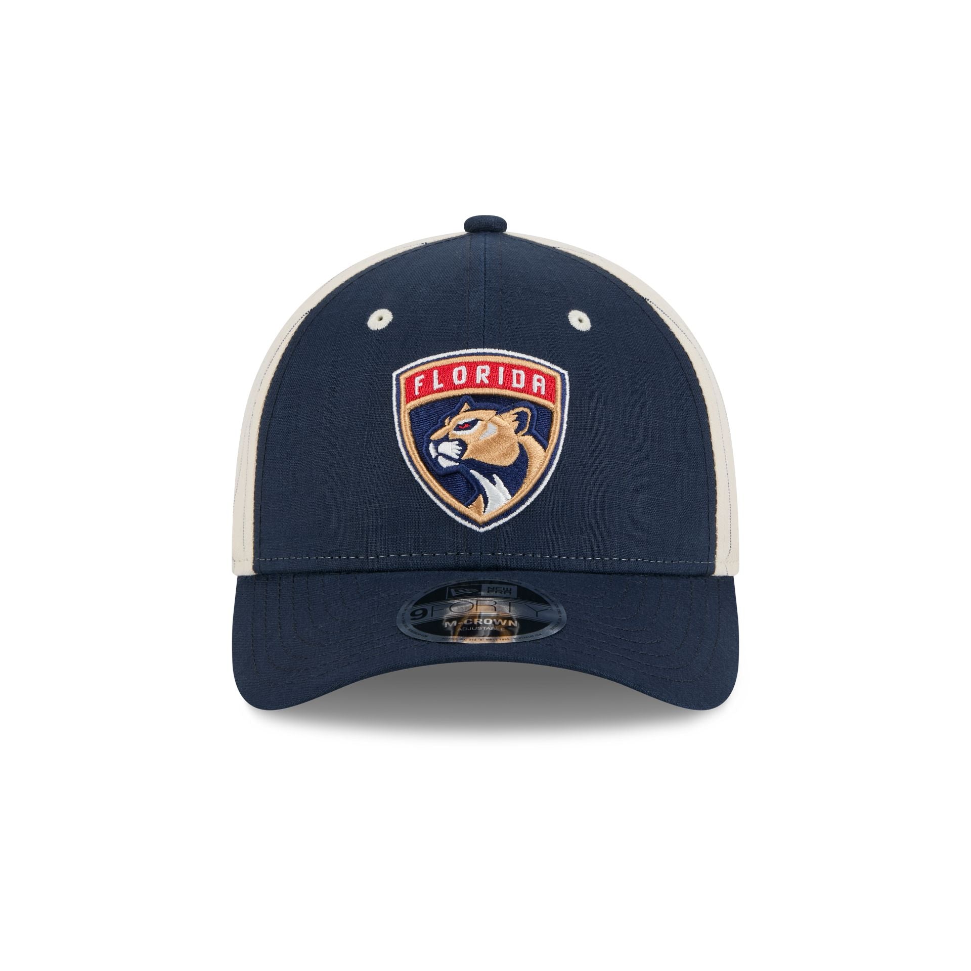 Alternative view of Florida Panthers Linen 9Forty M-Crown Snapback Hat